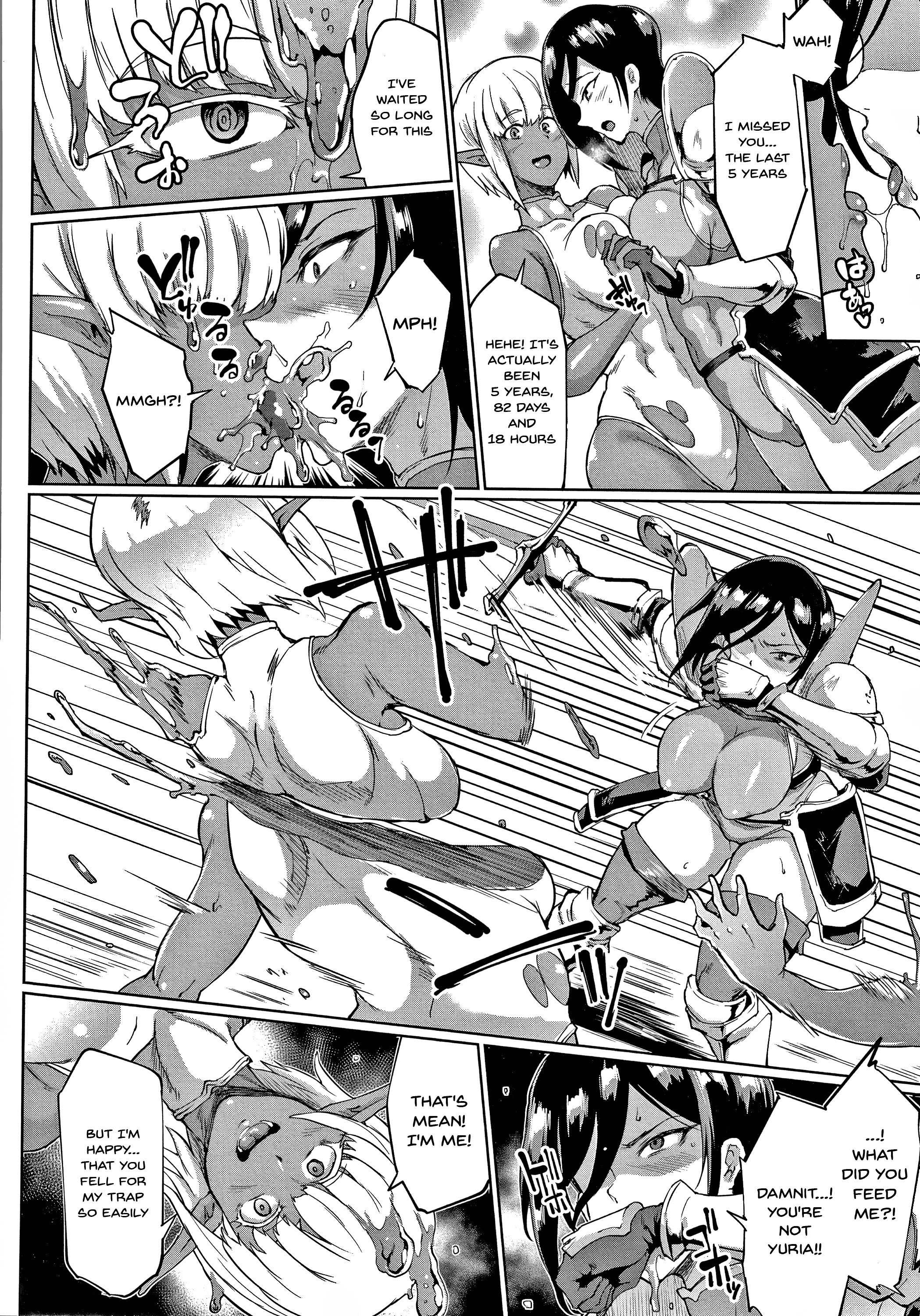 Парализованная эльфийская королева с большой грудью для сисек-игры - Грязные комиксы - Image 170