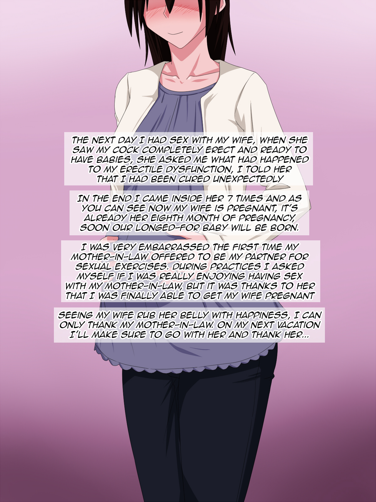 巨乳義母が娘婿をコスプレセックスに誘惑 - Image 98