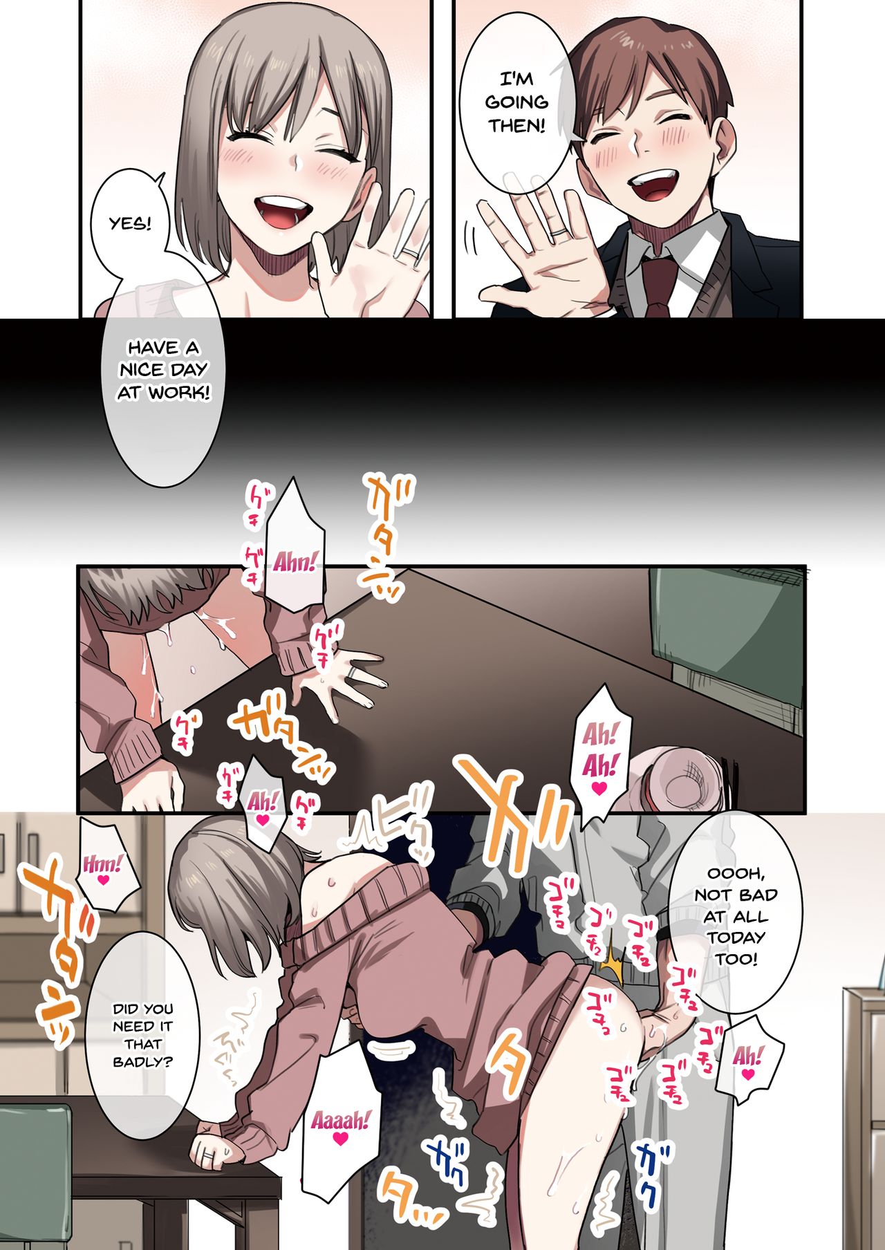 Freche große Brüste hentai milf ehebrecherin fickt, während der Ehemann auf der Arbeit ist - Image 4