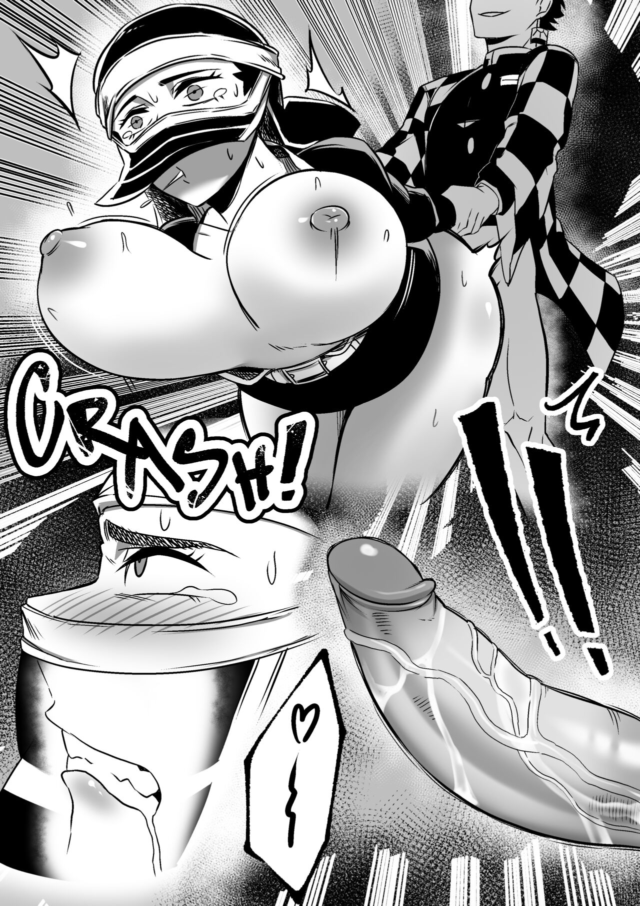 Tanjiro vögelt Kakushi mit großen Brüsten nach Dämonentötung - Image 15