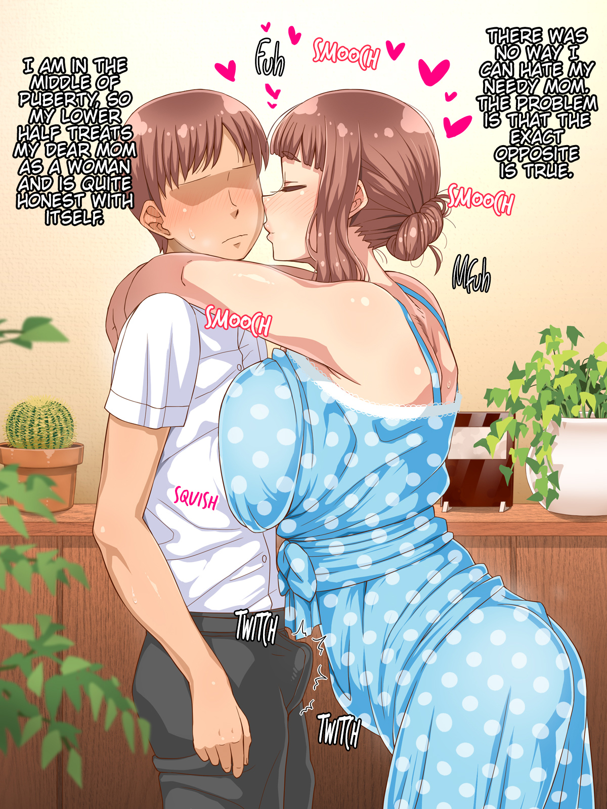 Пышная милф жаждет члена своего сына в табу-комиксах - Image 7