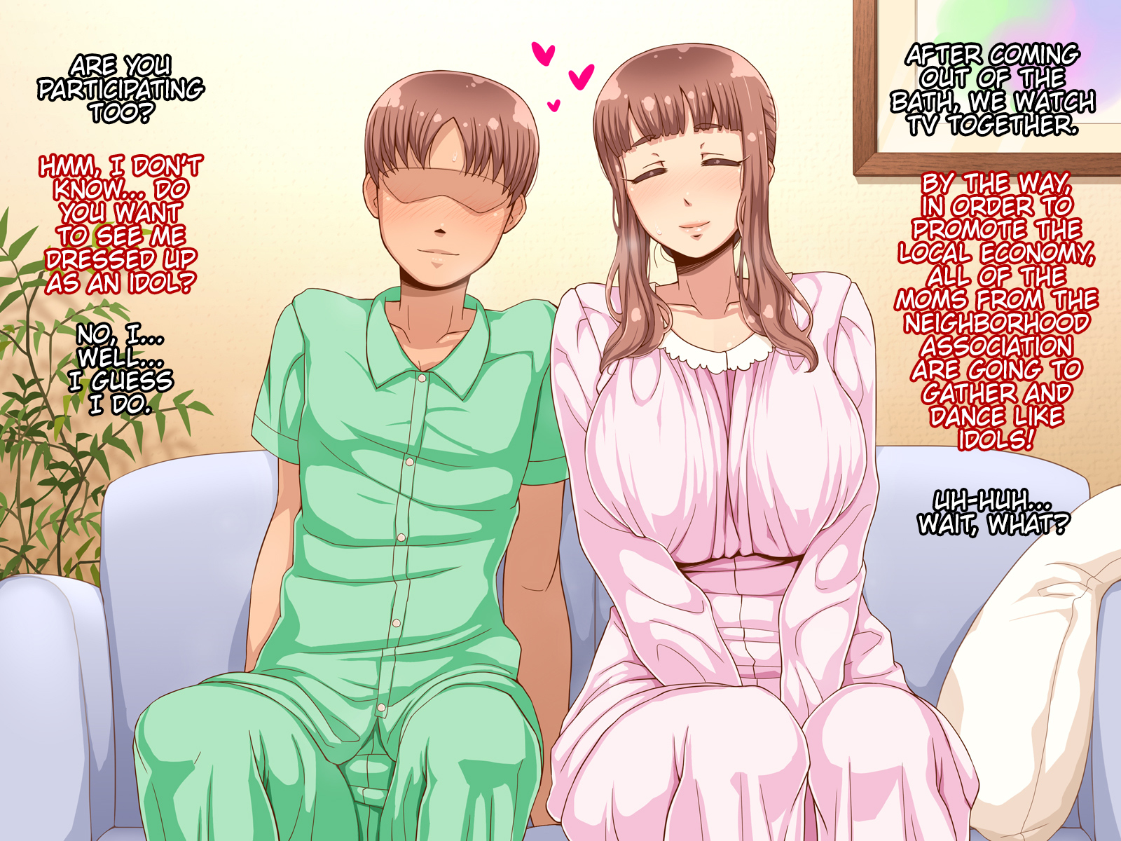 Пышная милф жаждет члена своего сына в табу-комиксах - Image 46