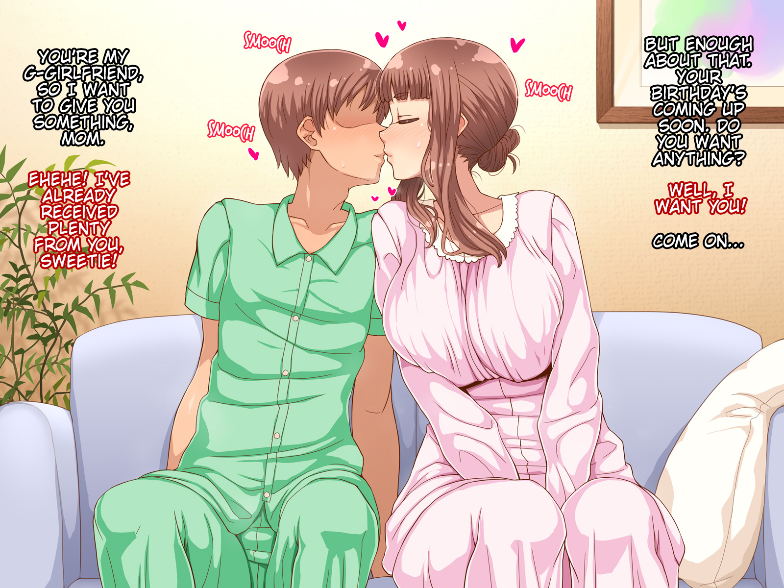 Пышная милф жаждет члена своего сына в табу-комиксах - Image 47