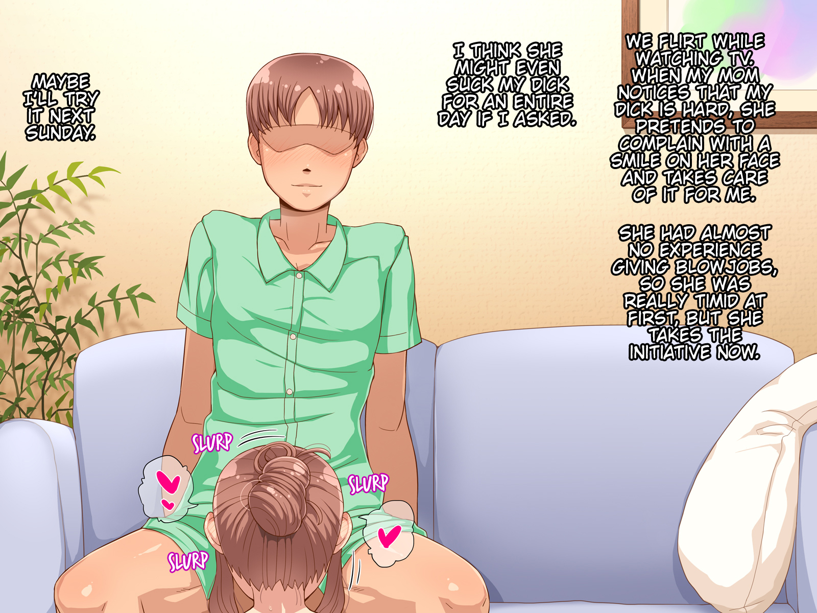 Пышная милф жаждет члена своего сына в табу-комиксах - Image 48