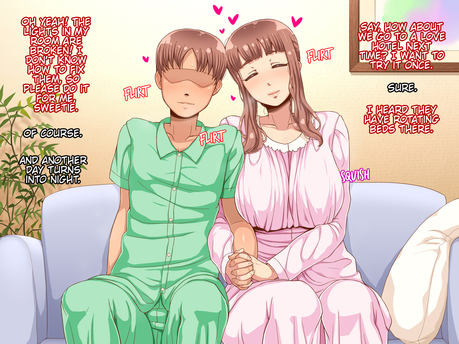 Пышная милф жаждет члена своего сына в табу-комиксах - Image 49