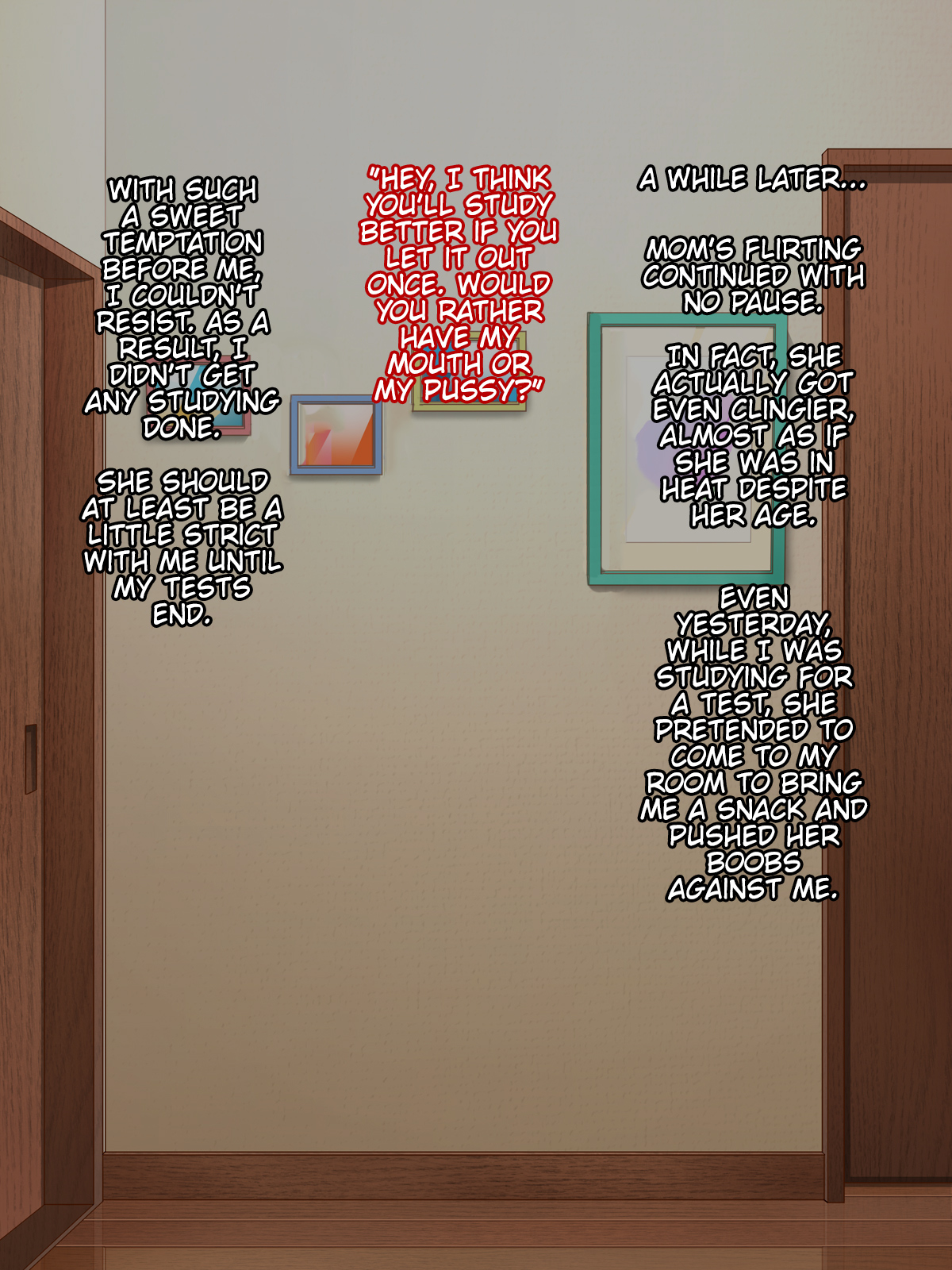 Пышная милф жаждет члена своего сына в табу-комиксах - Image 50
