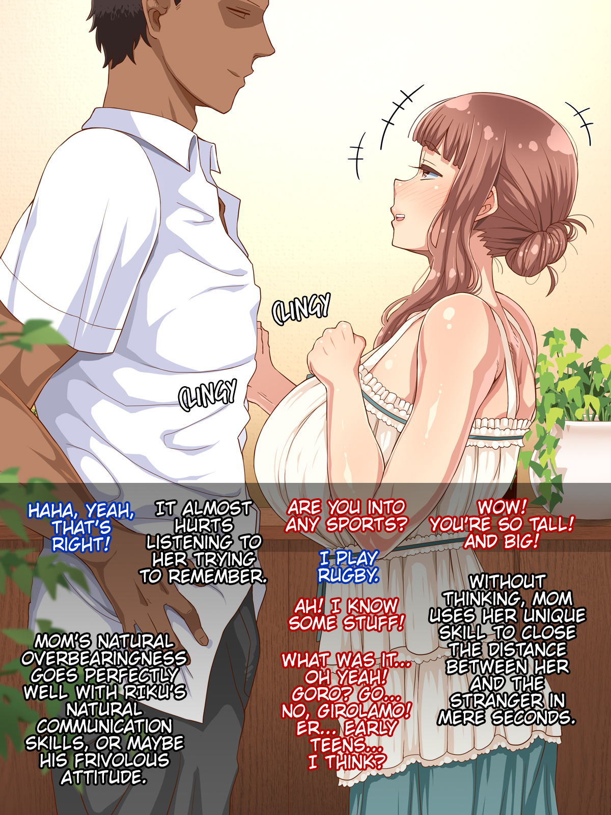 Пышная милф жаждет члена своего сына в табу-комиксах - Image 69