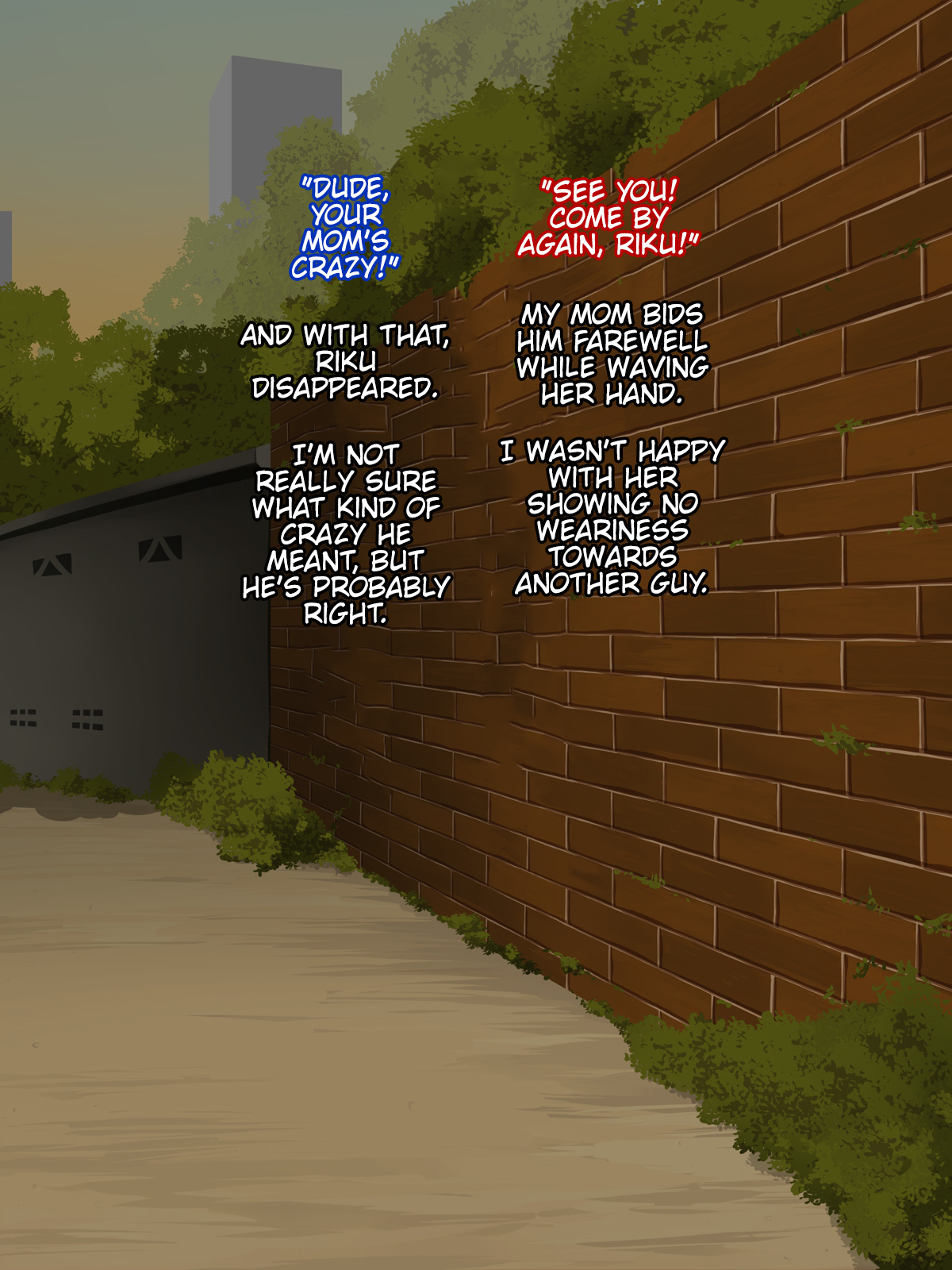 Пышная милф жаждет члена своего сына в табу-комиксах - Image 71