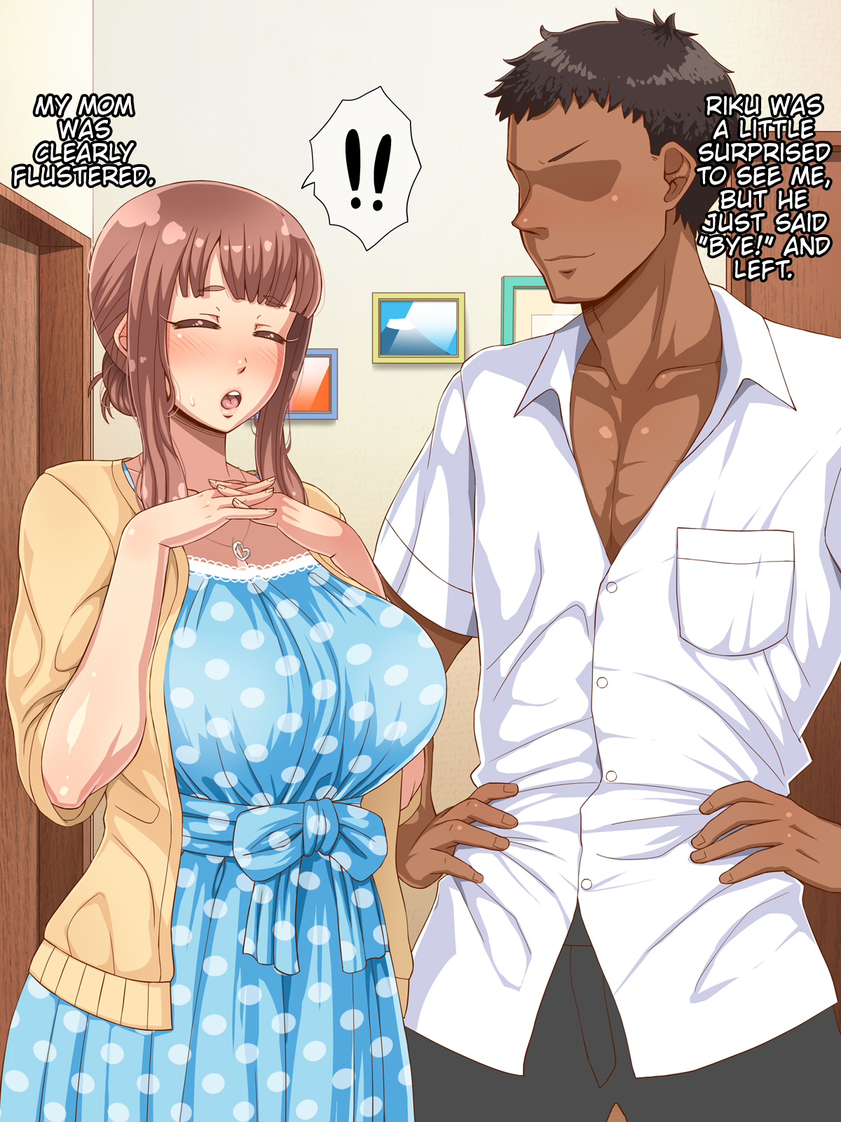 Пышная милф жаждет члена своего сына в табу-комиксах - Image 73