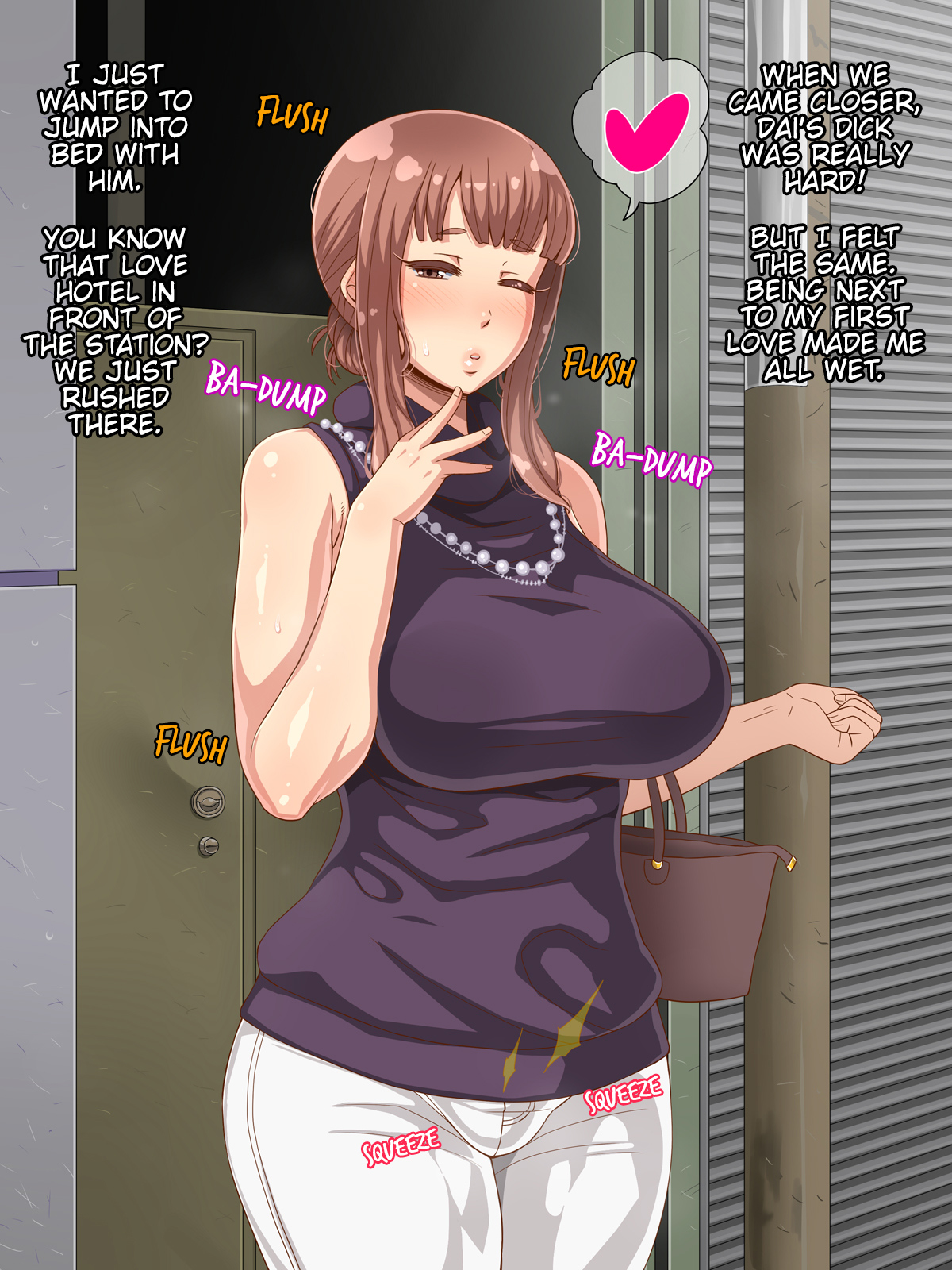 Пышная милф жаждет члена своего сына в табу-комиксах - Image 81