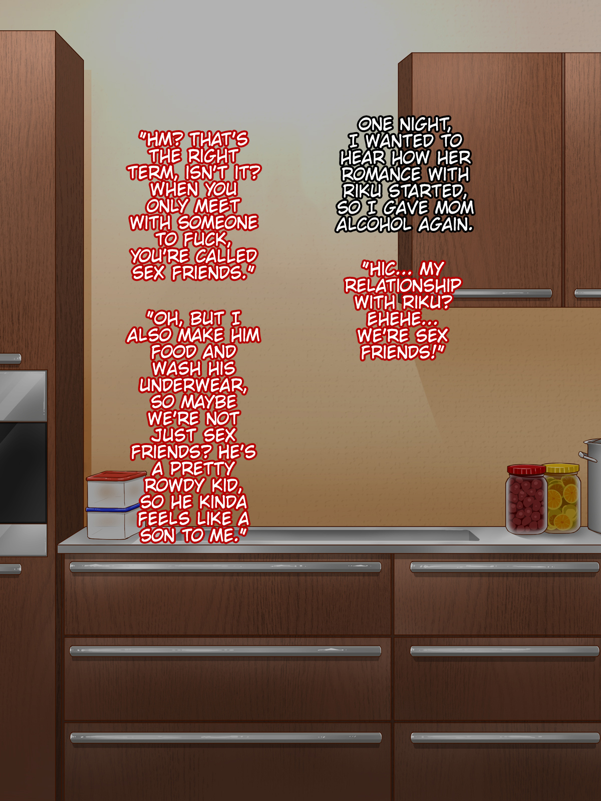 Пышная милф жаждет члена своего сына в табу-комиксах - Image 131