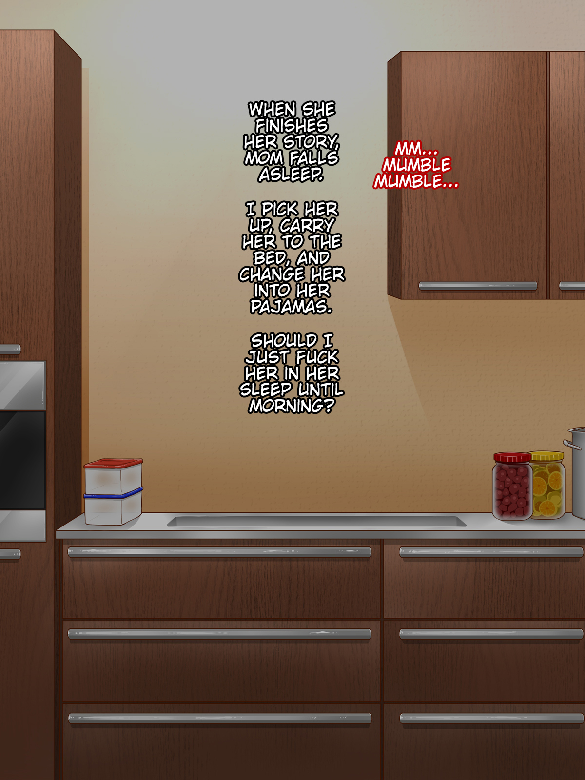 Пышная милф жаждет члена своего сына в табу-комиксах - Image 146