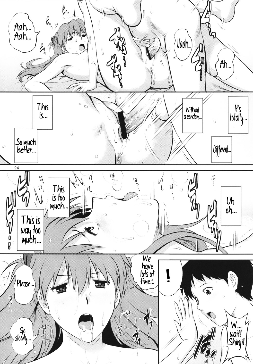 Asuka Shikinami ist süchtig nach Schwanz, kann nicht genug vom Saugen bekommen - Image 24