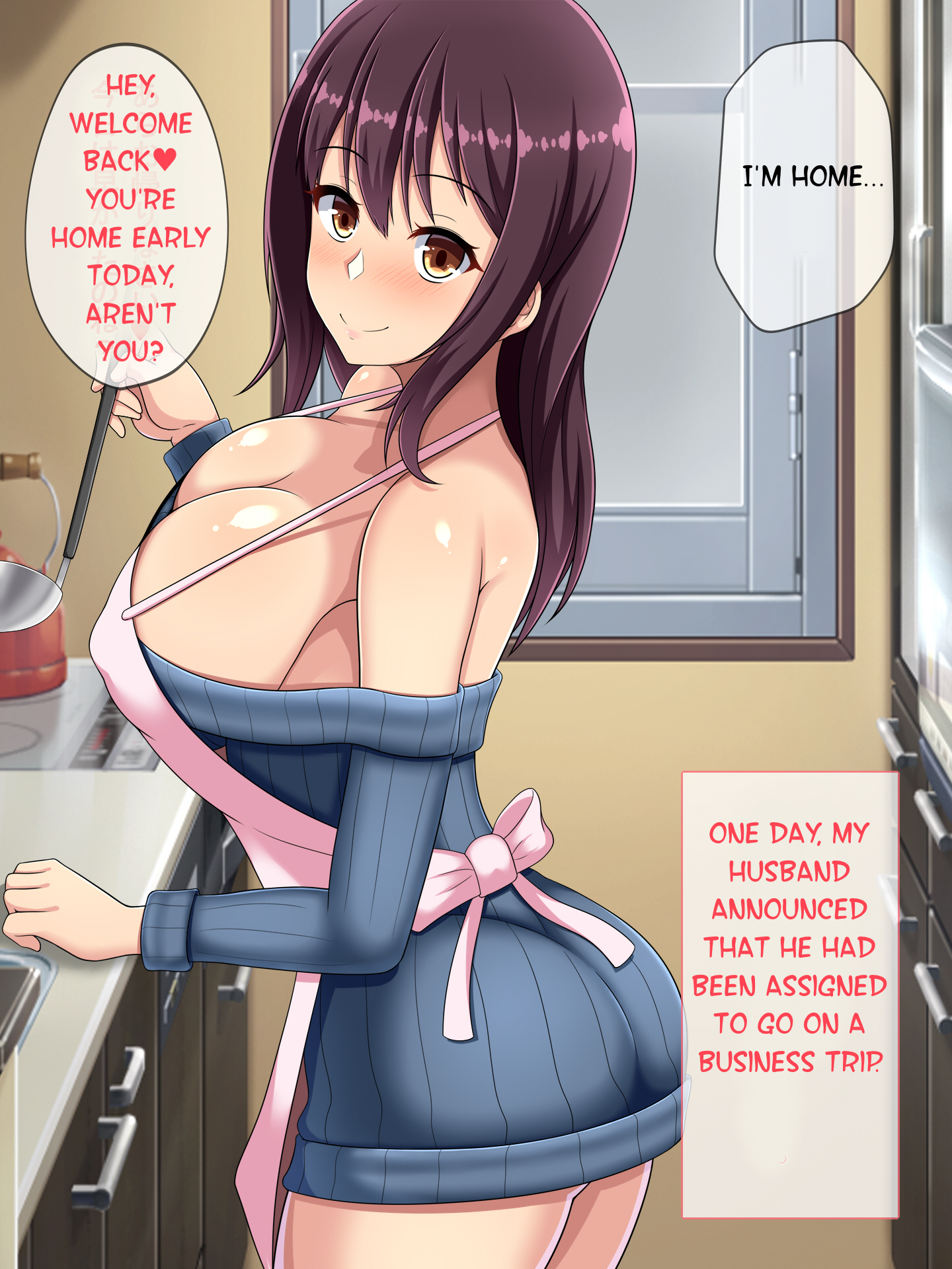 Comics NTR : Femme au foyer trompée prise en direct par un batard à grosse bite - Image 57