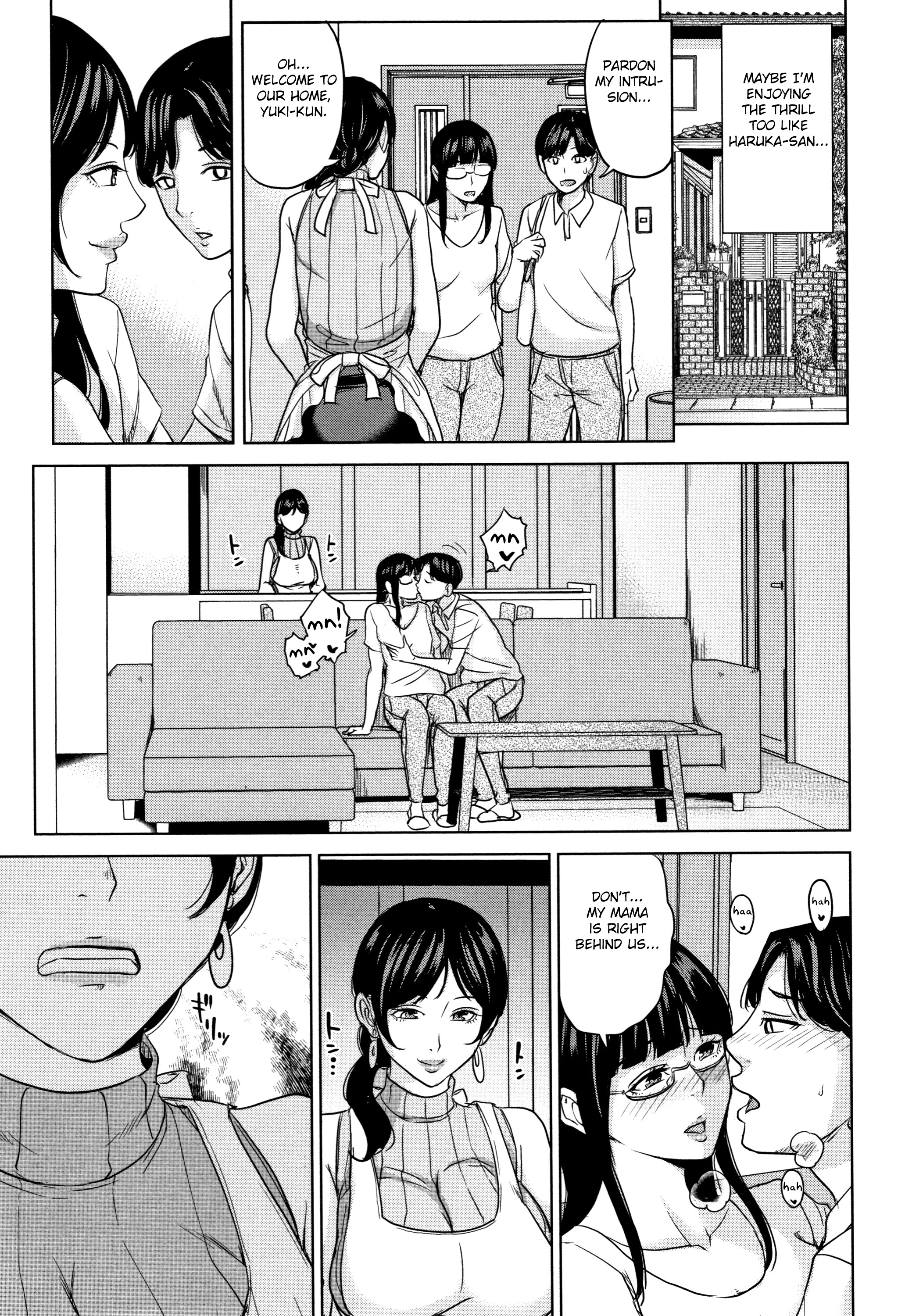 MILF-Comics: Vollbusige betrügende Hausfrau fickt den Freund ihrer Tochter - Image 50