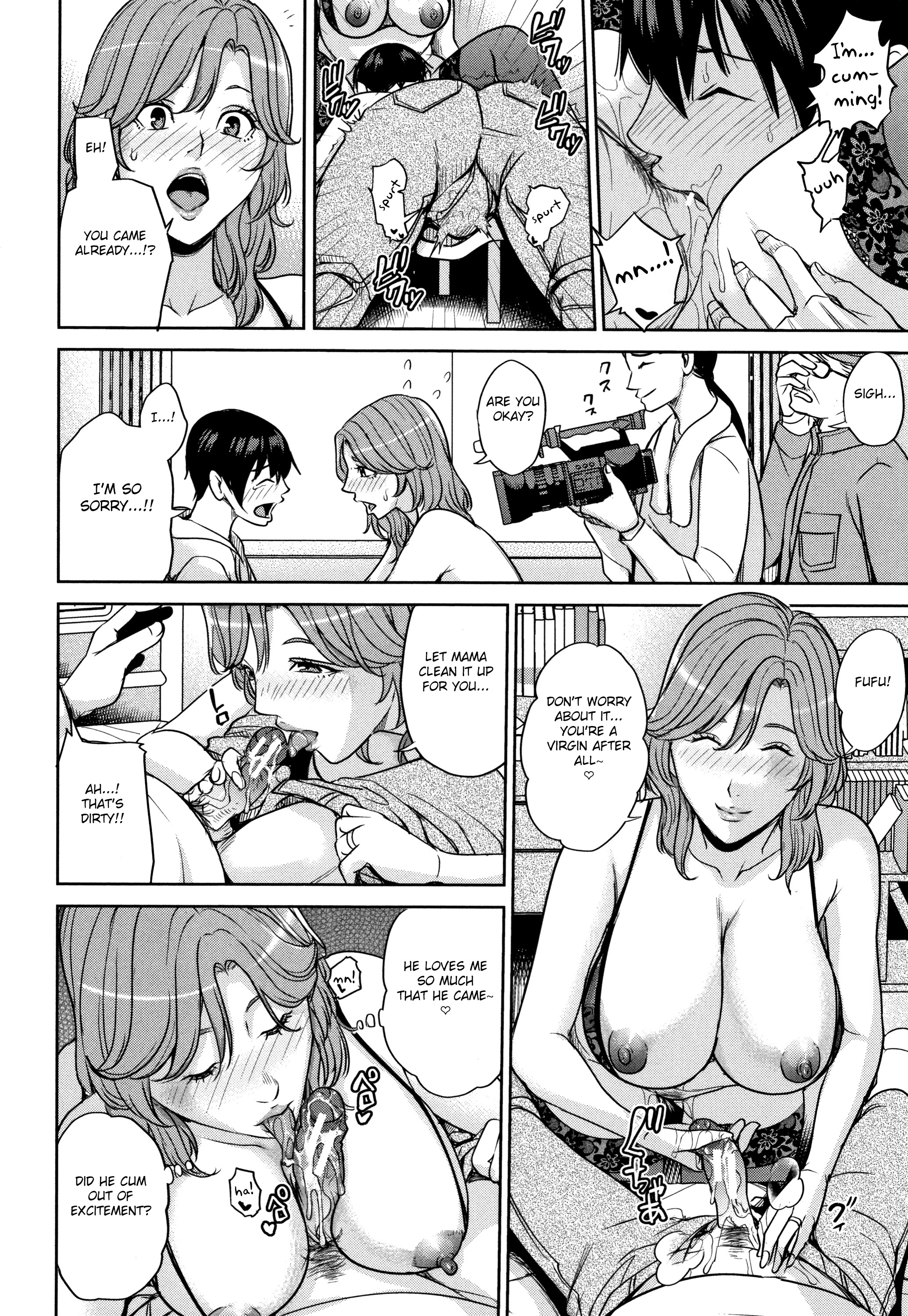 MILF-Comics: Vollbusige betrügende Hausfrau fickt den Freund ihrer Tochter - Image 157