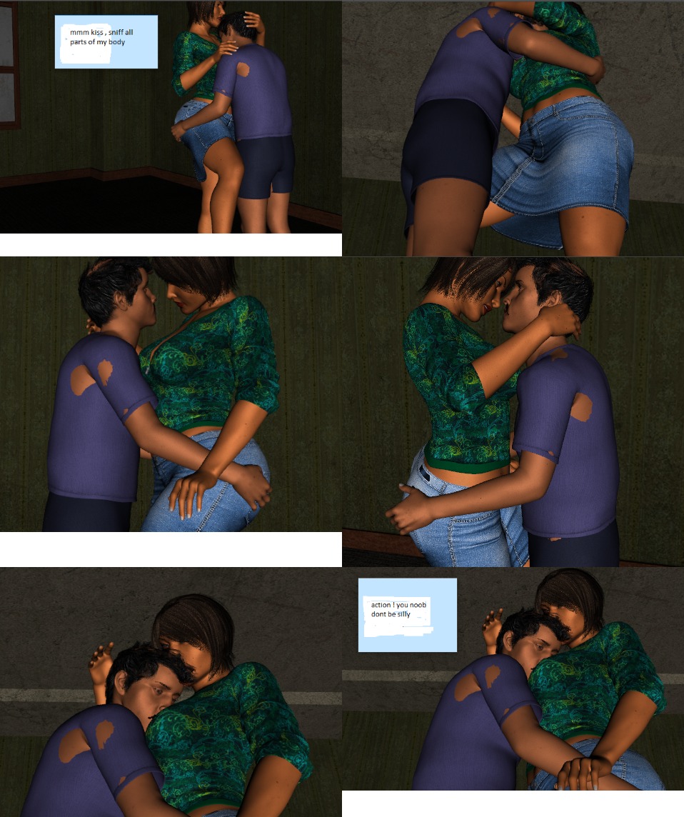 Dominierte Ehefrau facesittet einen Typen - Image 3