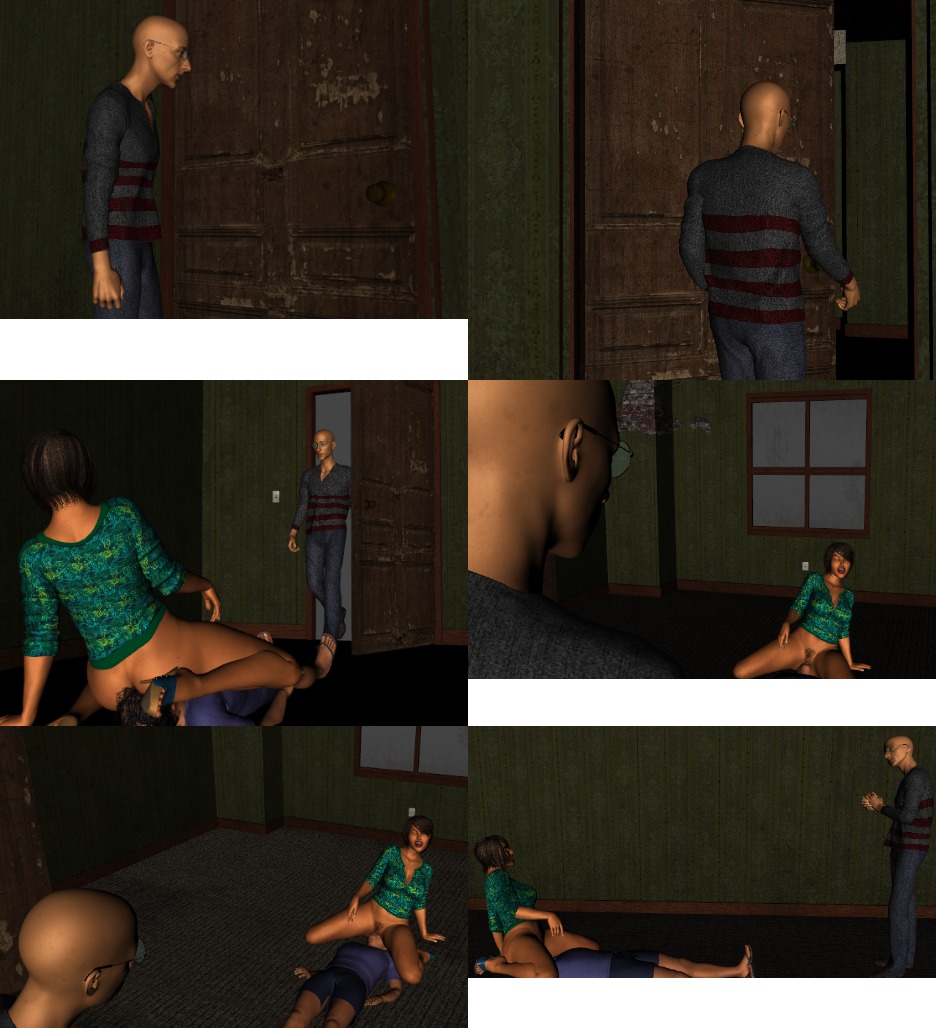 Dominierte Ehefrau facesittet einen Typen - Image 17