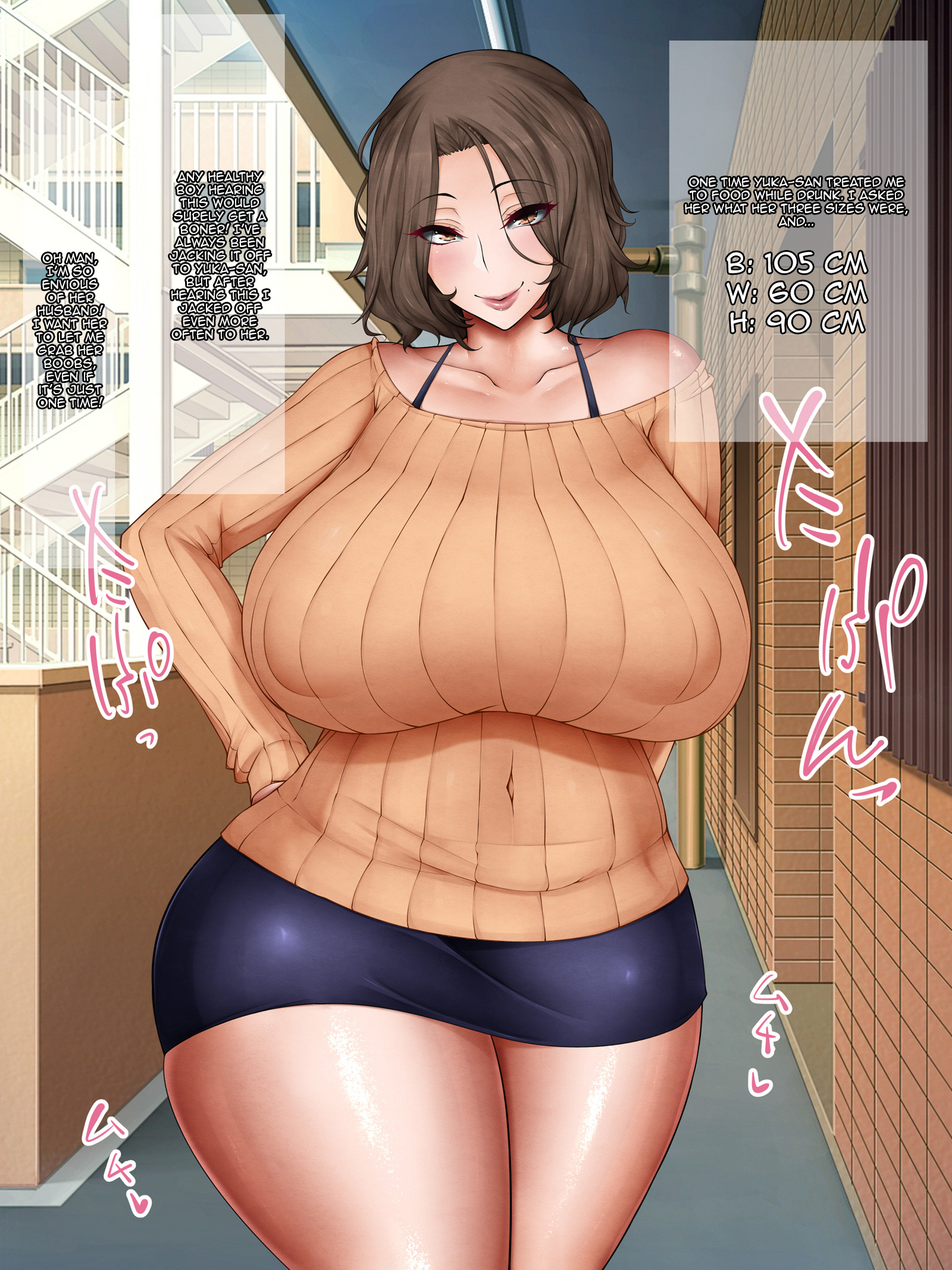 Milf de peitos enormes leva creampie de aluno em quadrinhos hentai safados - Image 7