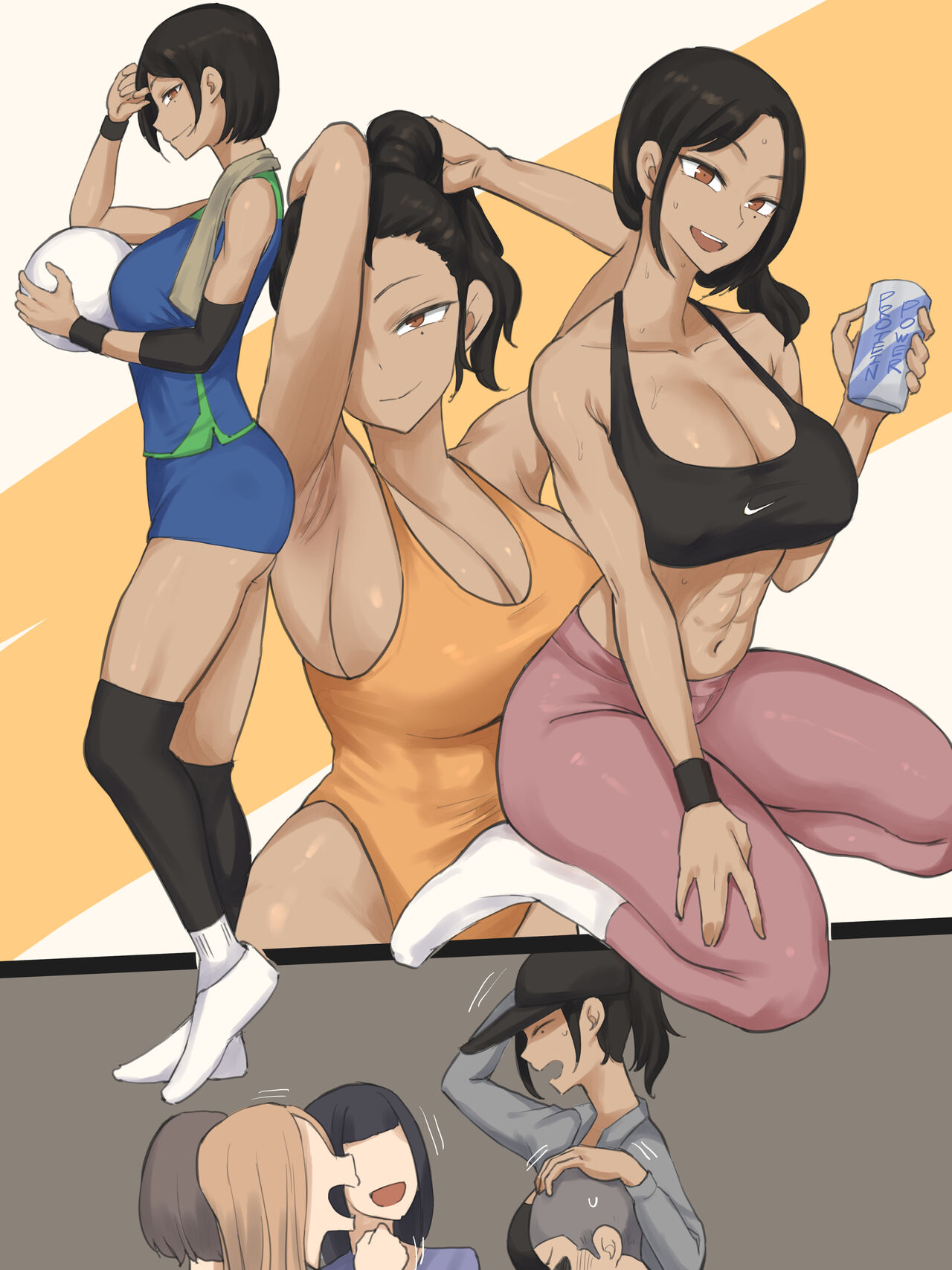 被勒索的巨乳運動員人妻遭惡霸深插 - Image 44