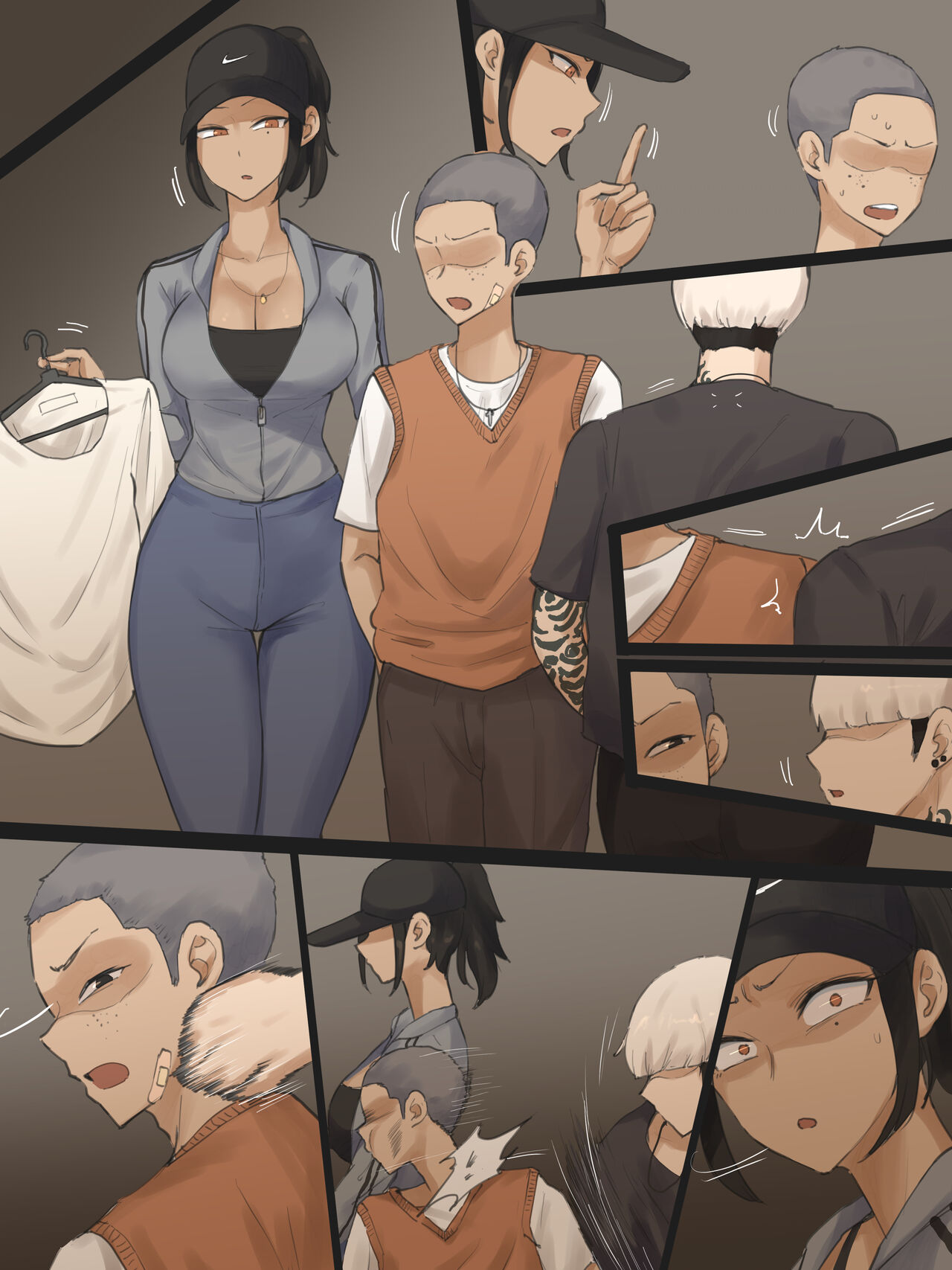 被勒索的巨乳運動員人妻遭惡霸深插 - Image 45