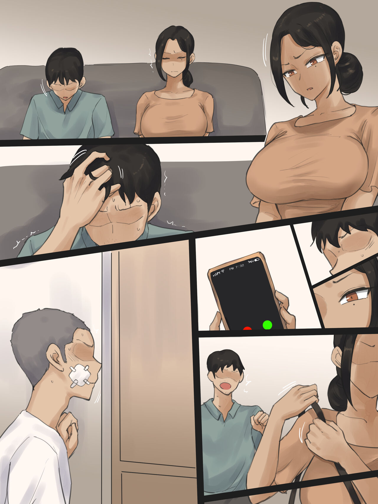 被勒索的巨乳運動員人妻遭惡霸深插 - Image 47