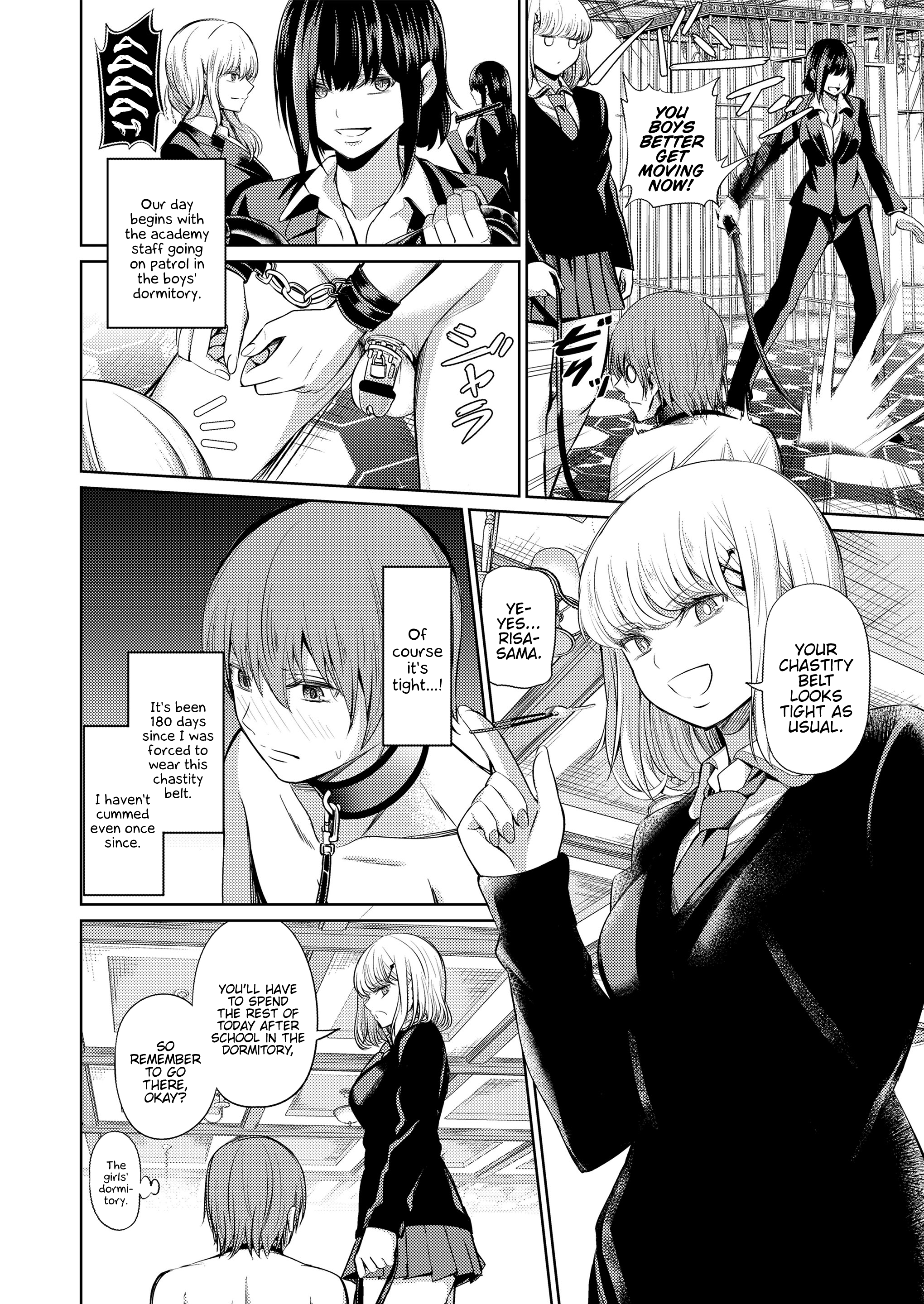 Grausame Schulmädchen versklaven Jungs für heißen Hentai-Sex - Image 2