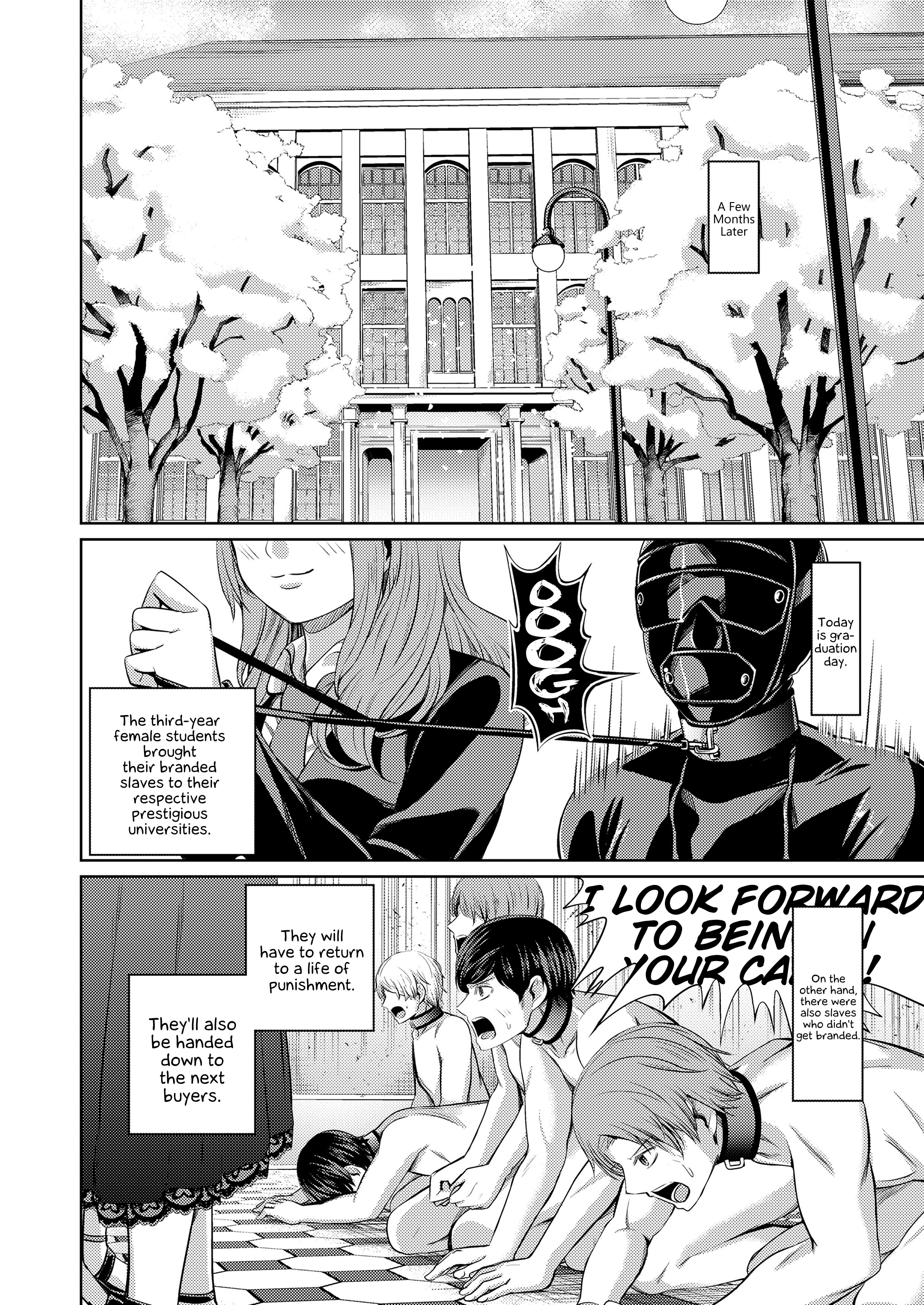 Grausame Schulmädchen versklaven Jungs für heißen Hentai-Sex - Image 43