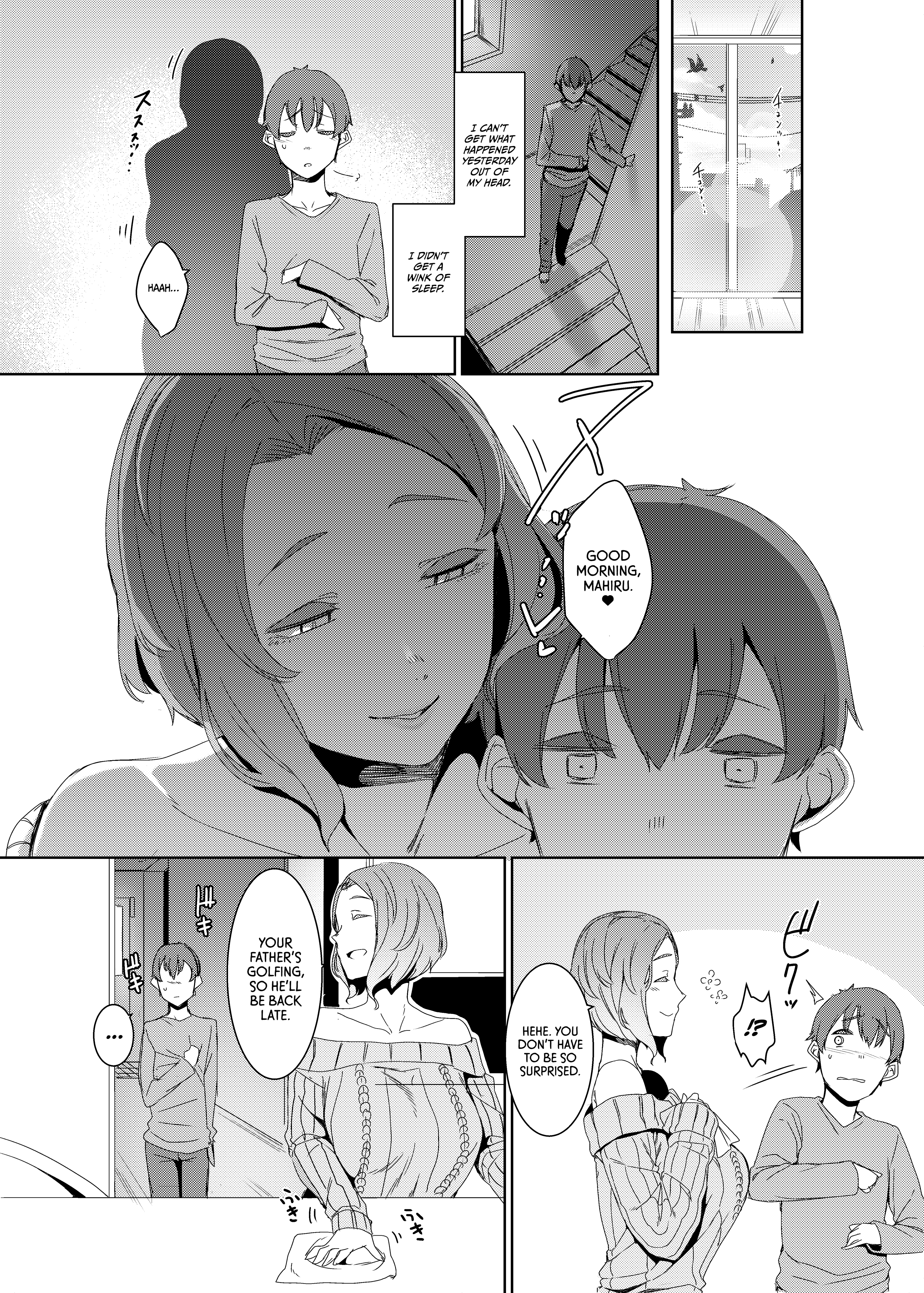 Большегрудая мамка делает титфак застенчивому подростку – запрет с огромными сиськами - Image 11