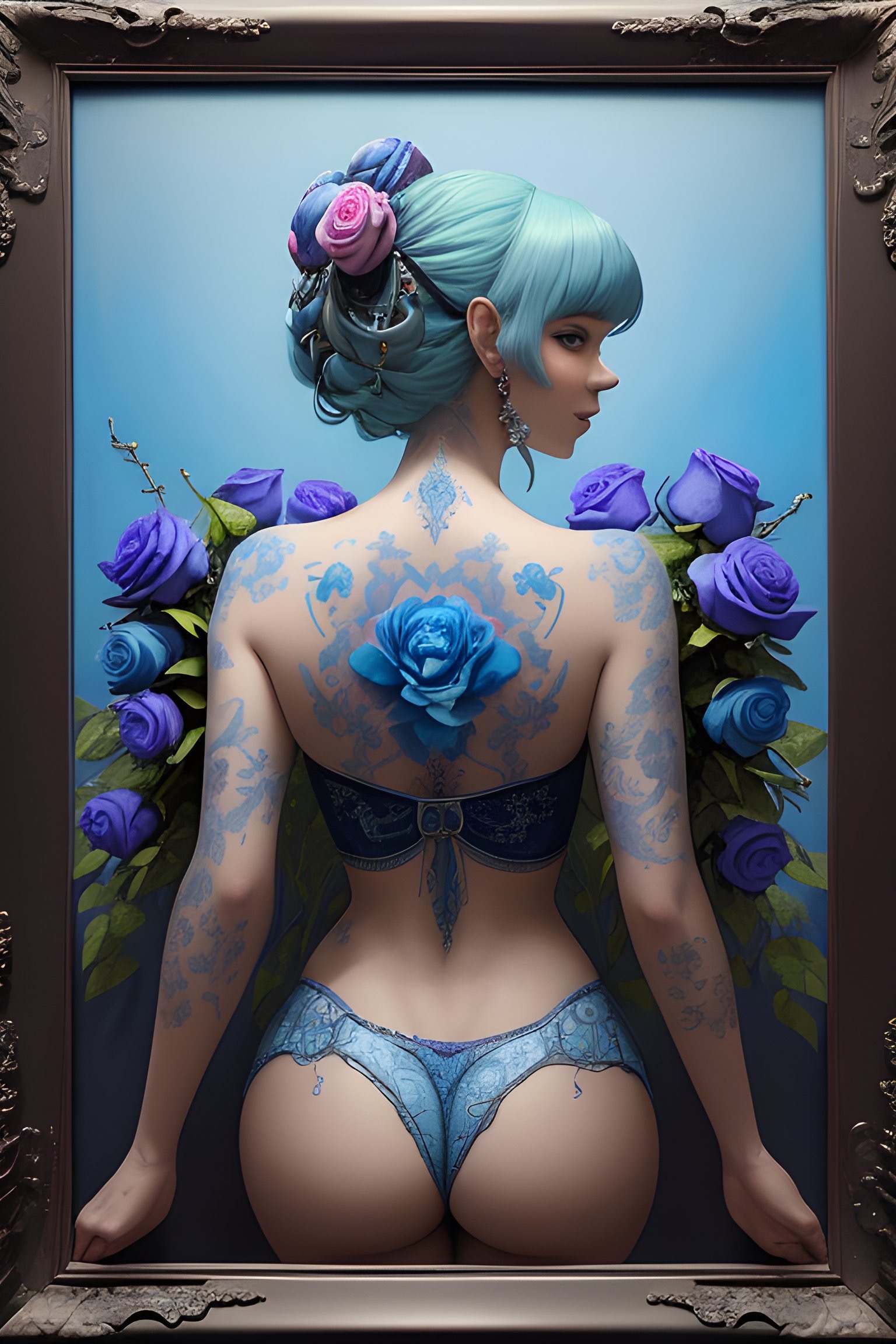 Сексуальные пышные девушки-аниме с большими попами и горячими телами - Image 14