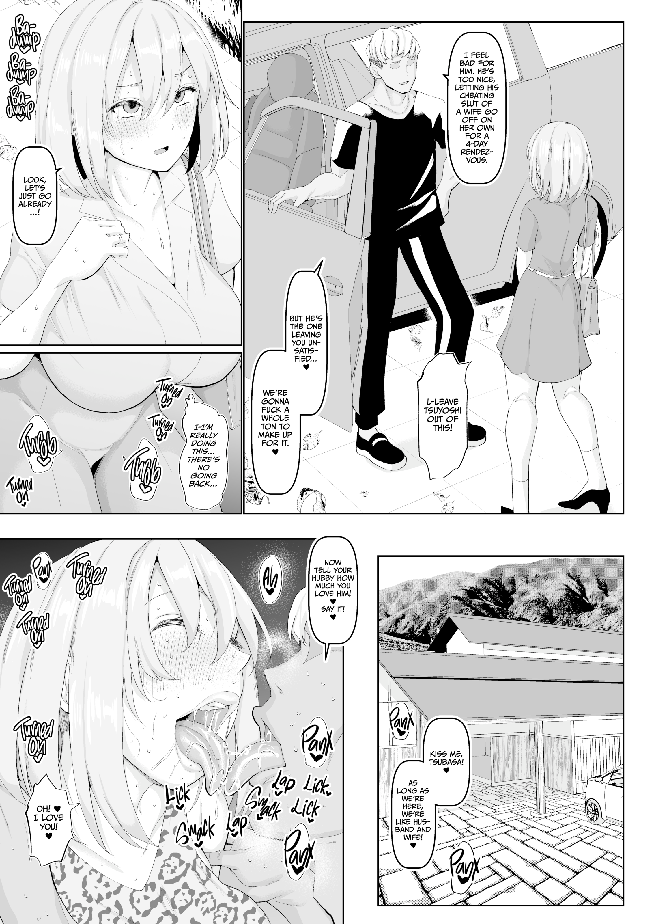 व्यभिचारी कॉमिक्स: गोल-मटोल बीवी को मोटे लंड वाले स्टड ने चोदा - Image 40