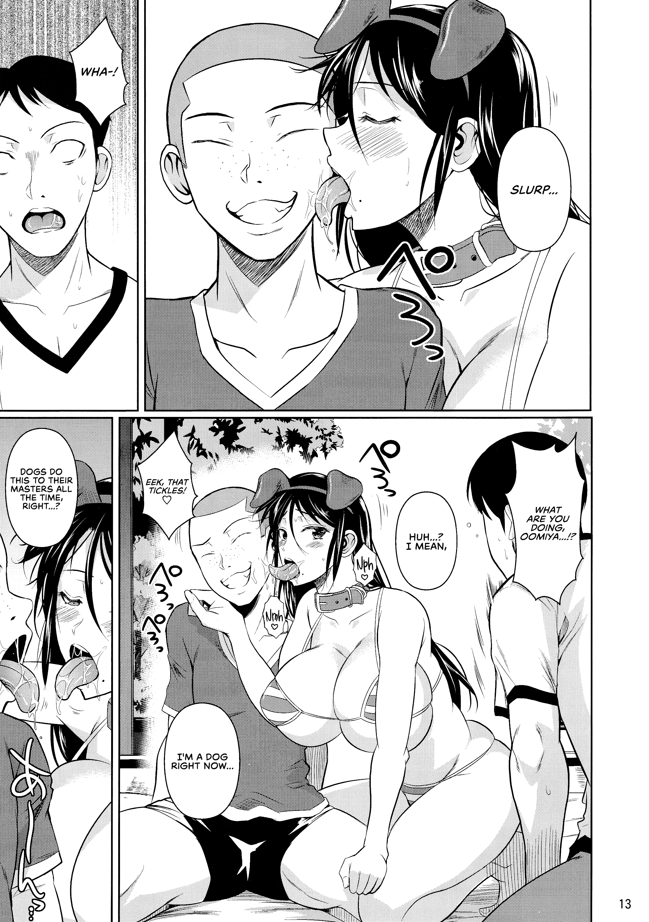 Gata curvilínea de biquíni fodendo de quatro em quadrinhos sujos - Image 15