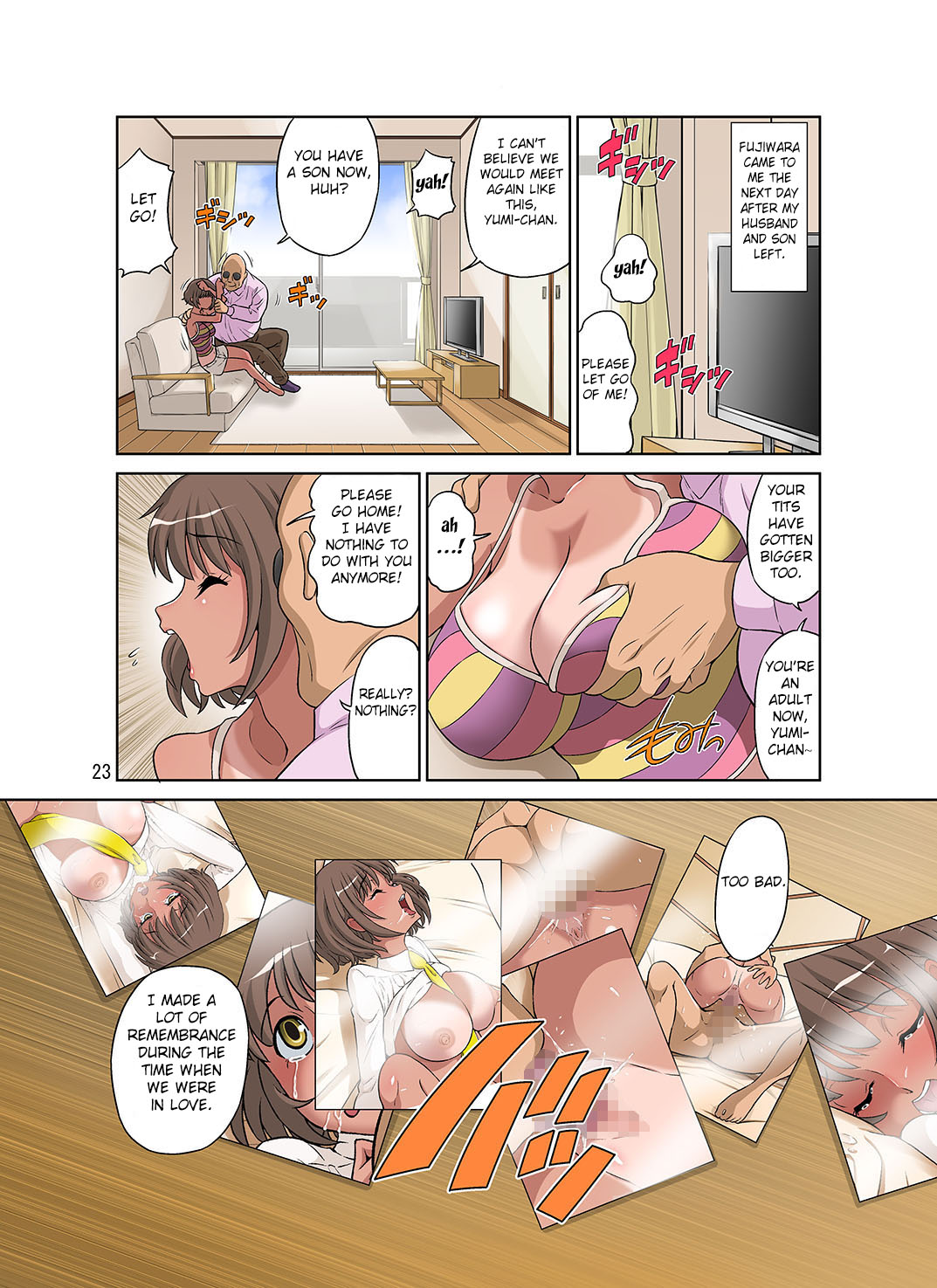 Sexy Teen Virgin Girls Lose Control to My Hard Cock - Hentai Comics - Image 119
