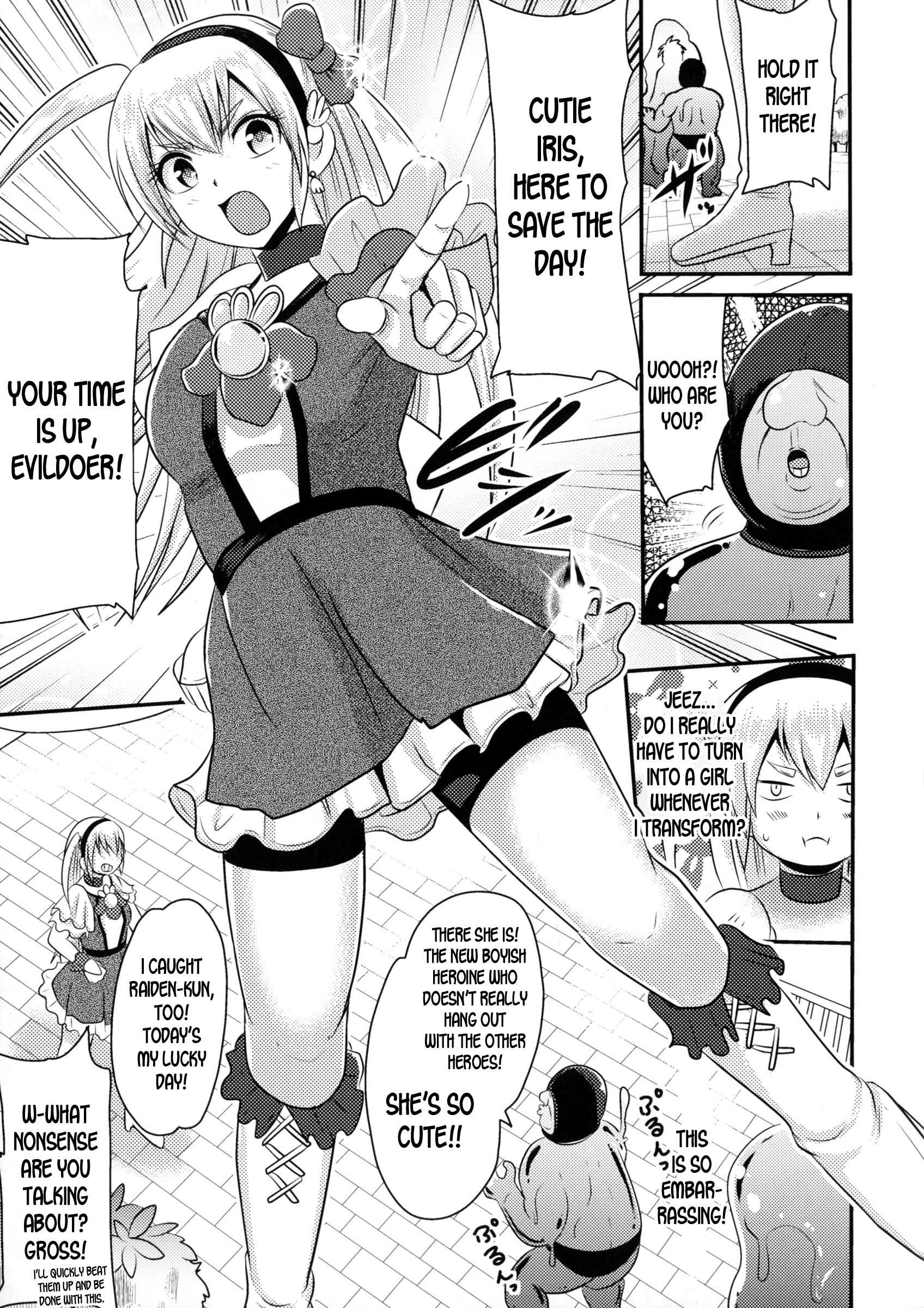 Garota adolescente fofa Iris fodida no cu pelo vilão tentáculo malvado - Image 3