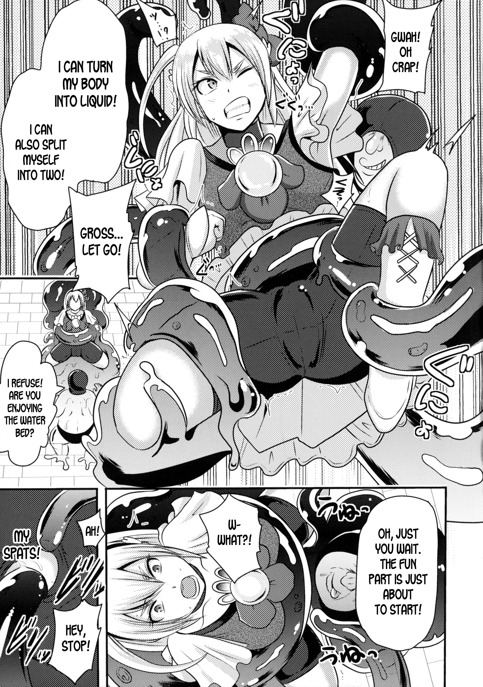 Garota adolescente fofa Iris fodida no cu pelo vilão tentáculo malvado - Image 5