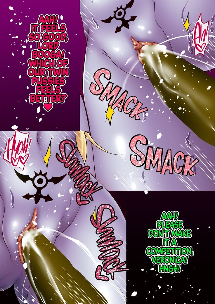 Mollige Harems-Sklavinnen ficken Gefangene in schmutzigen Comics - Image 48