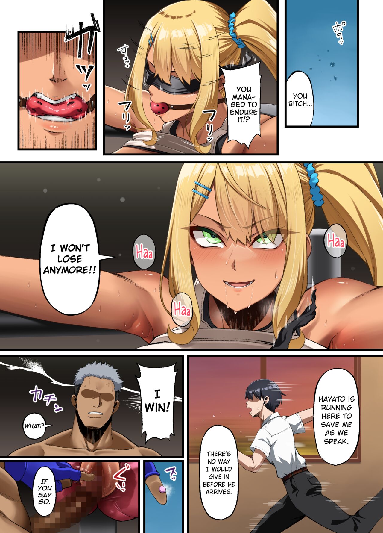 Muskulöse Freundin gefickt, während der Freund zusieht, bis Aya sich ergibt - Image 26