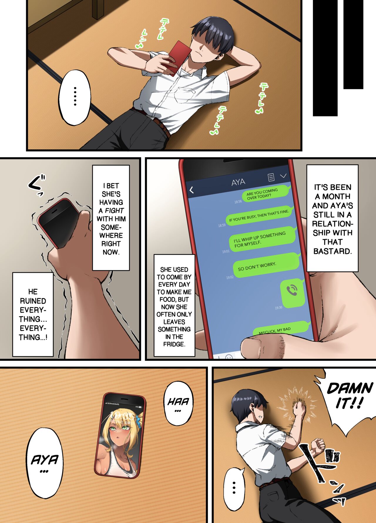 Muskulöse Freundin gefickt, während der Freund zusieht, bis Aya sich ergibt - Image 34