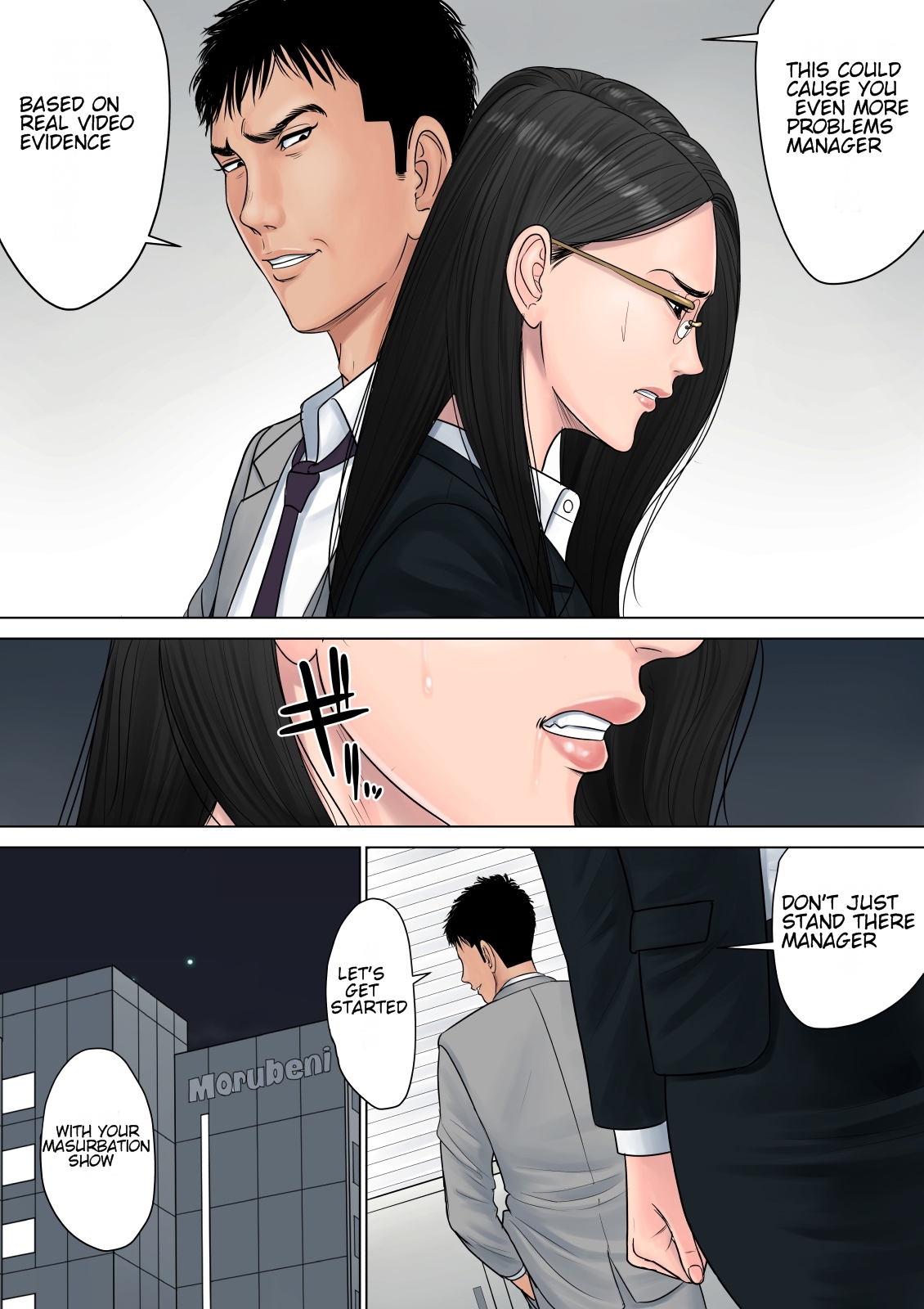 Flittchen-Chefin erpresst zur Masturbation und Wochenend-Fick-Party - Image 31