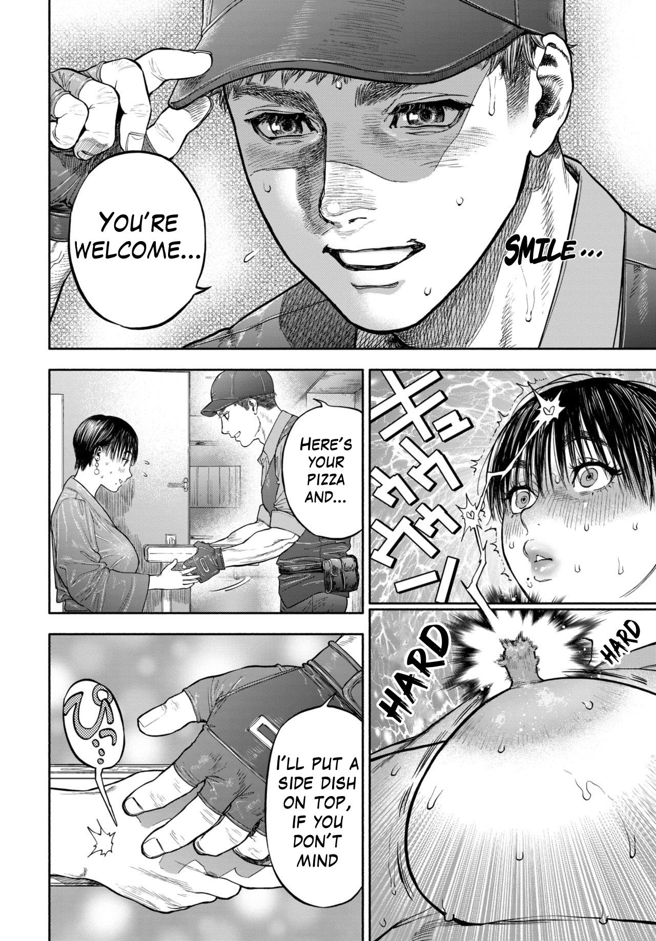 धोखेबाज़ हेनतई पत्नी पिज़्ज़ा डिलीवरी लड़के से चुदती है - Image 8