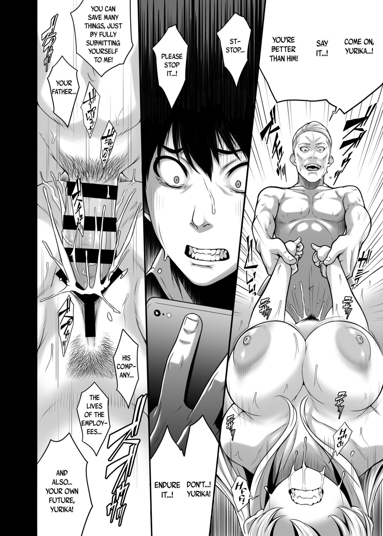 Reiche Mädchen mit großen Brüsten wird in versauter Hentai-Szene geschwängert - Image 15