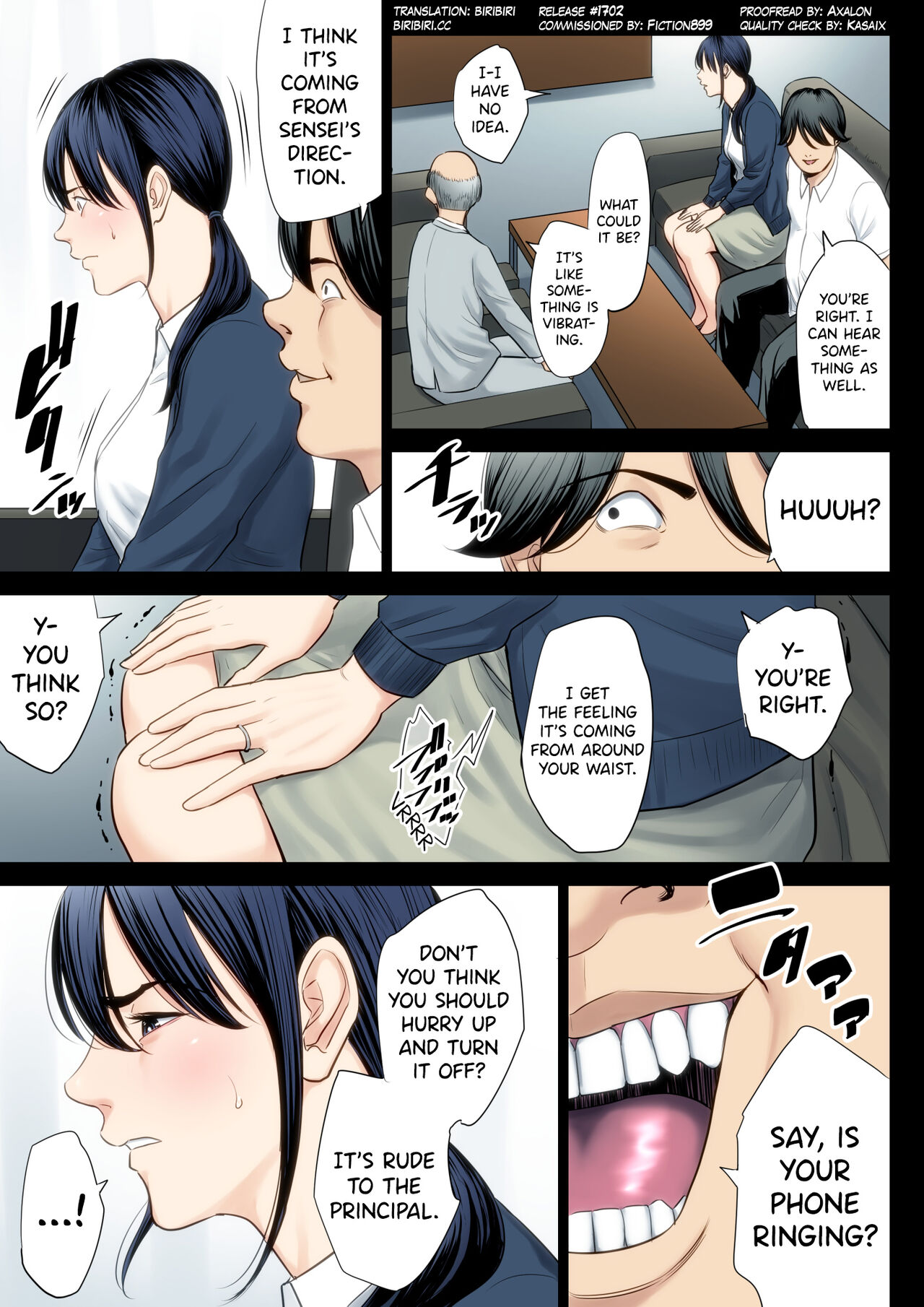 校長室で教師がアナルに玩具で犯される - Image 6