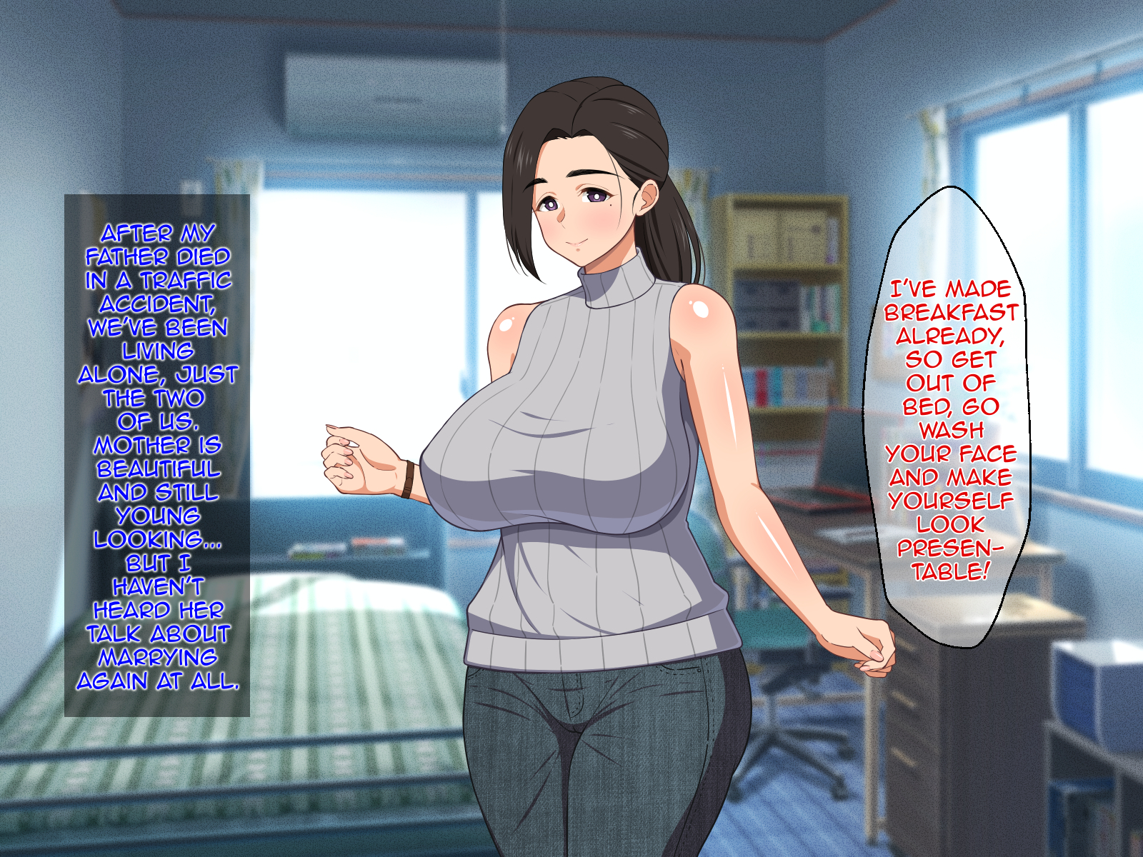 Embarazada tabú ama de casa ordeña mientras folla hijo - Image 7