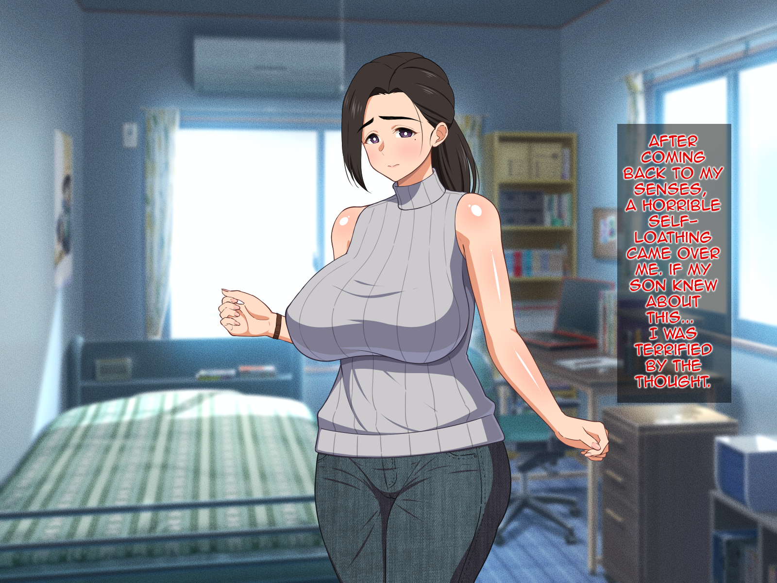 Embarazada tabú ama de casa ordeña mientras folla hijo - Image 40