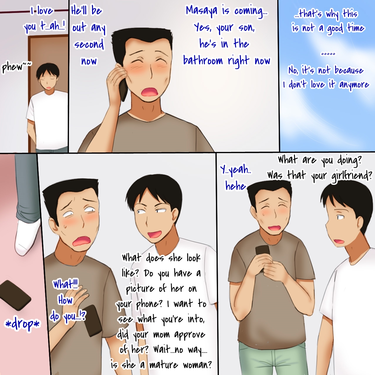 Сын в маске трахает в жопу маму с огромными сиськами - Image 2