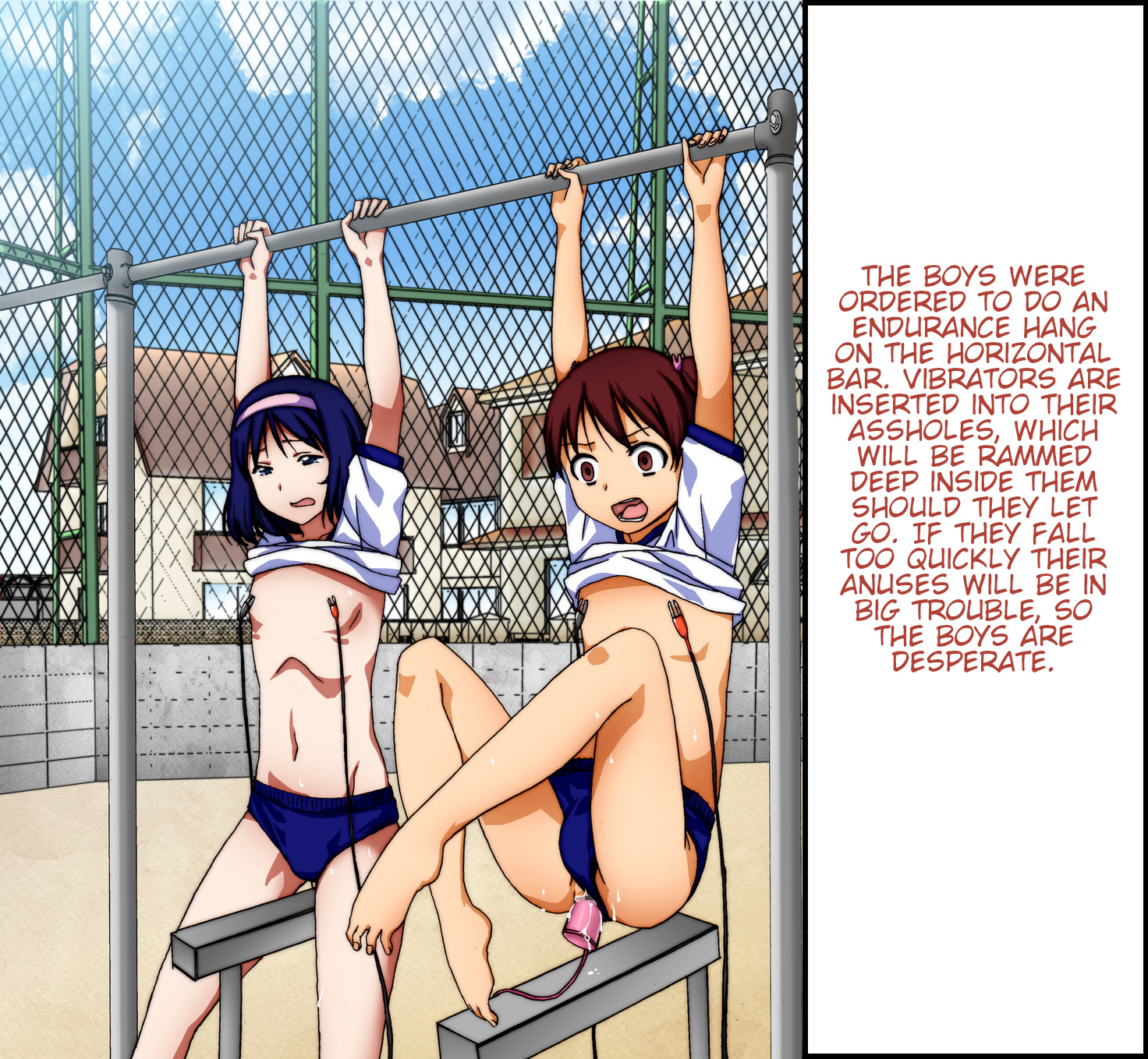 クラスメイトに汚いセックスのために奴隷にされたゲイ学生 - Image 20