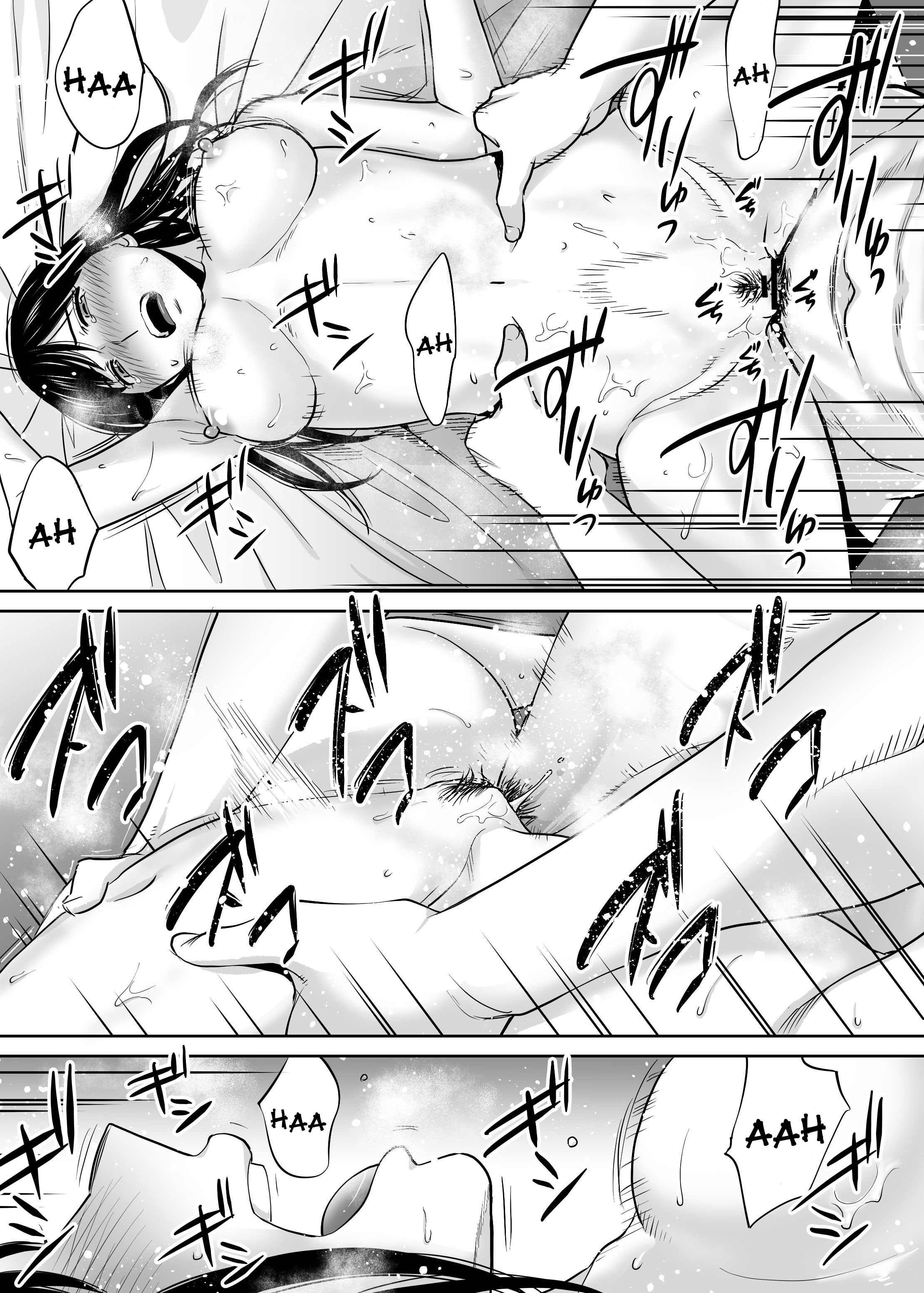 Studenten genießen heißes Dreiervergnügen in Hentai-Comics - Image 38