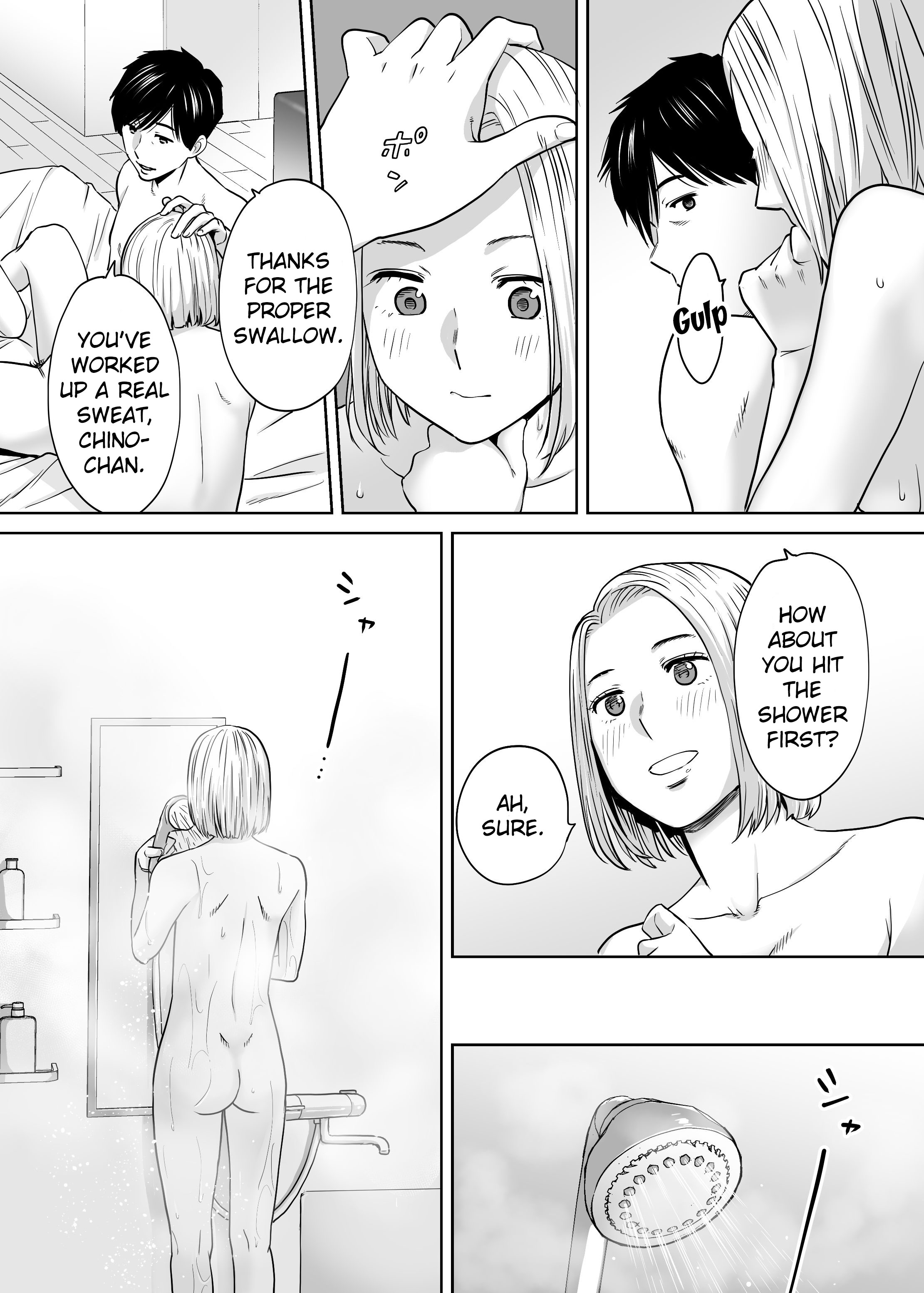 Studenten genießen heißes Dreiervergnügen in Hentai-Comics - Image 48