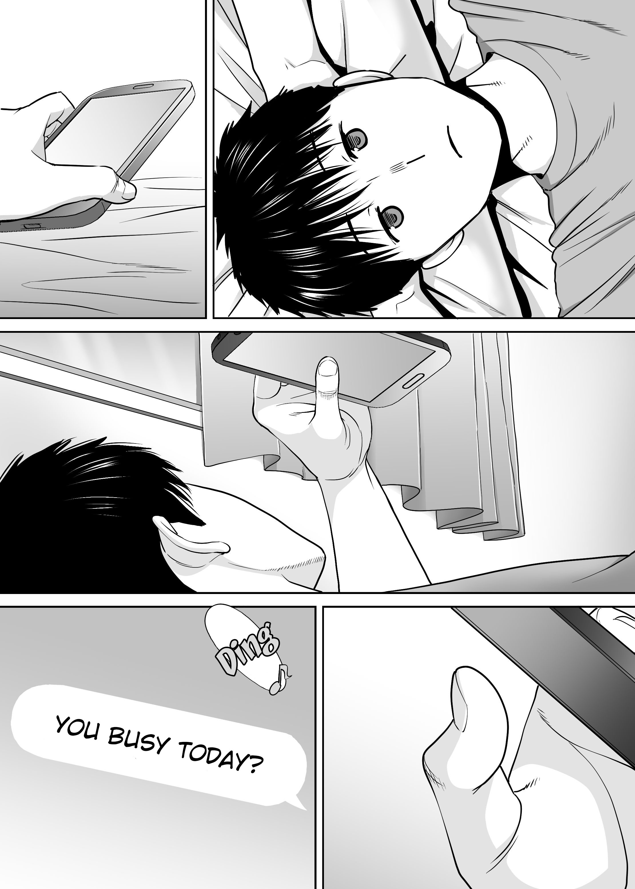 Studenten genießen heißes Dreiervergnügen in Hentai-Comics - Image 56