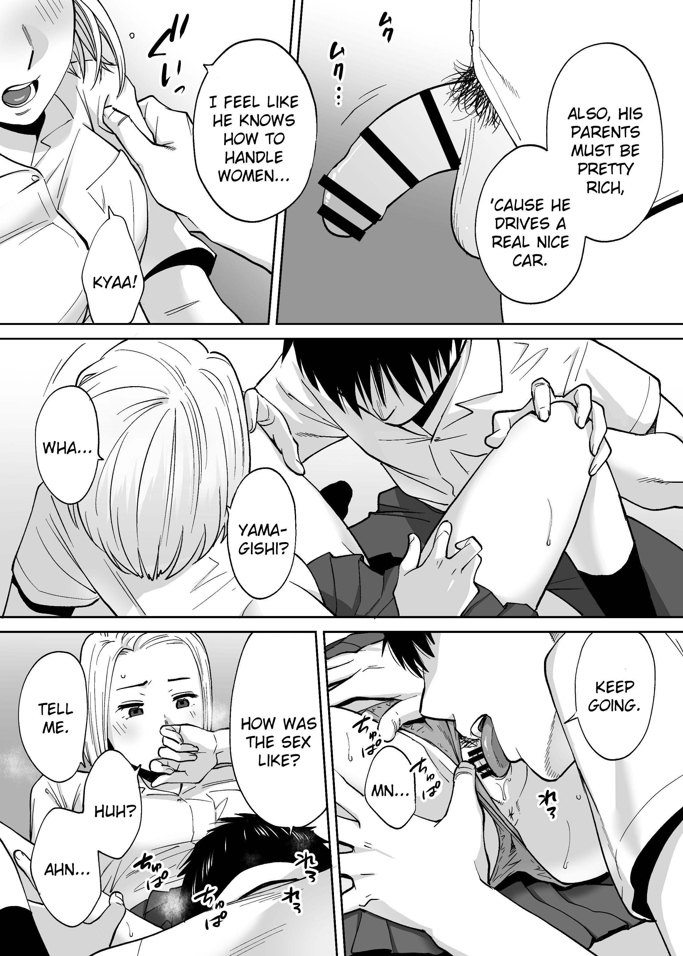 Studenten genießen heißes Dreiervergnügen in Hentai-Comics - Image 120